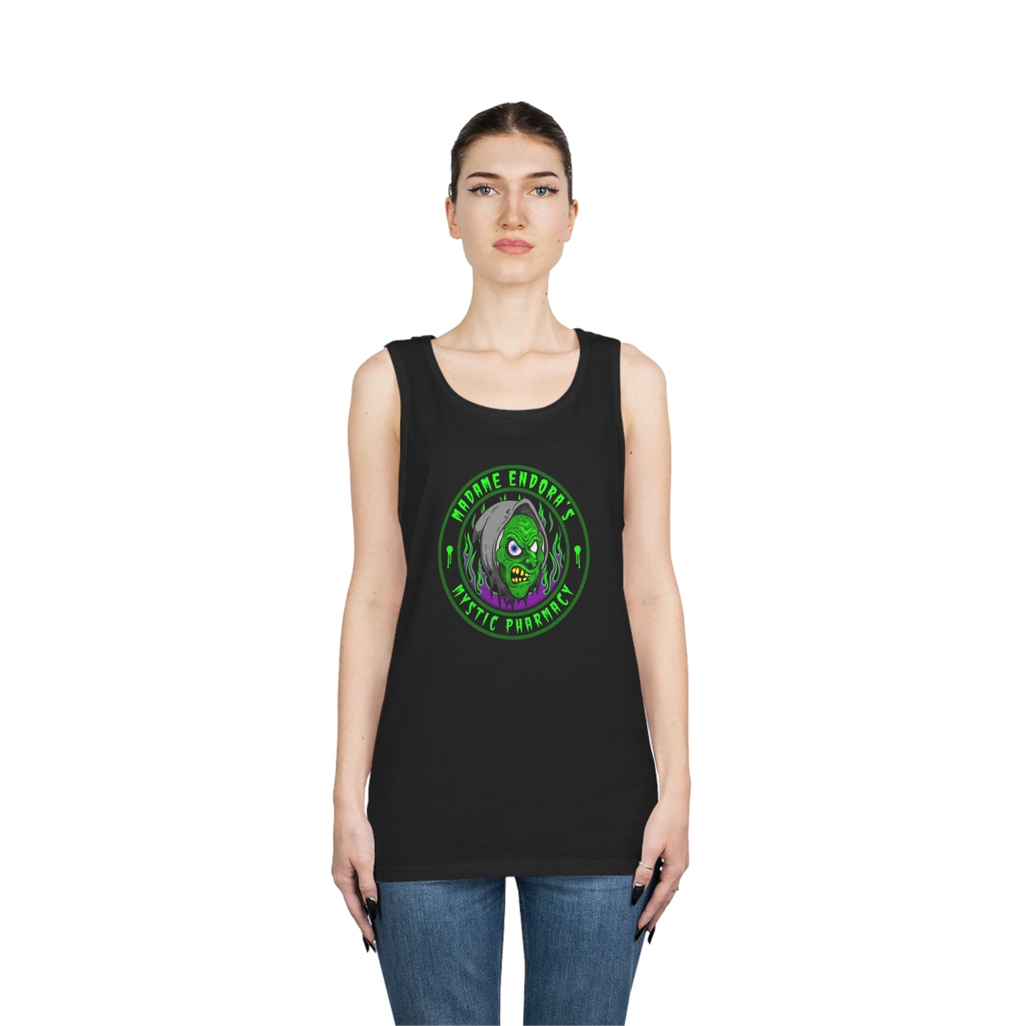 MADAME ENDORA'S - MYSTIC PHARMACY Unisex Heavy Cotton Tank Top