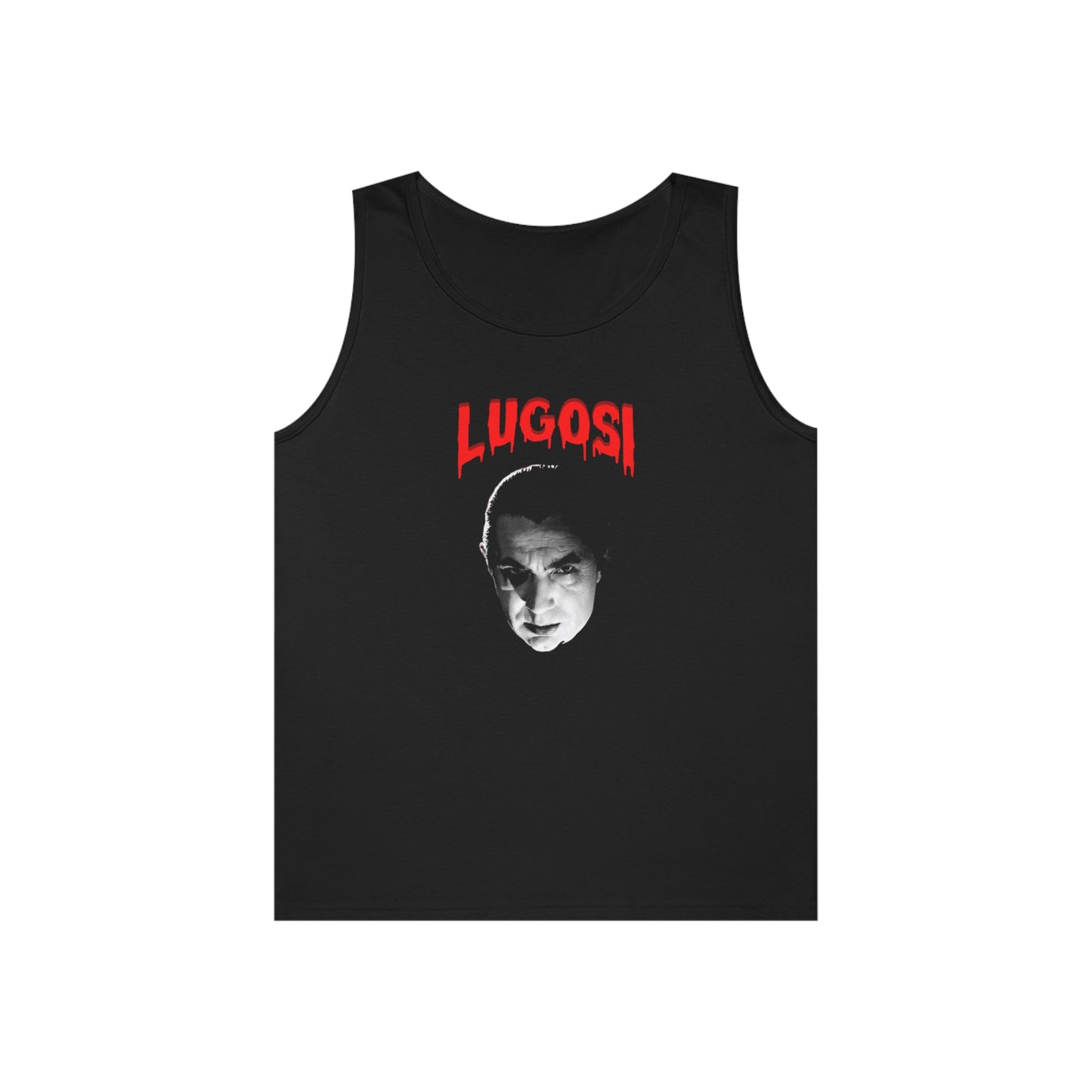 LUGOSI Unisex Heavy Cotton Tank Top