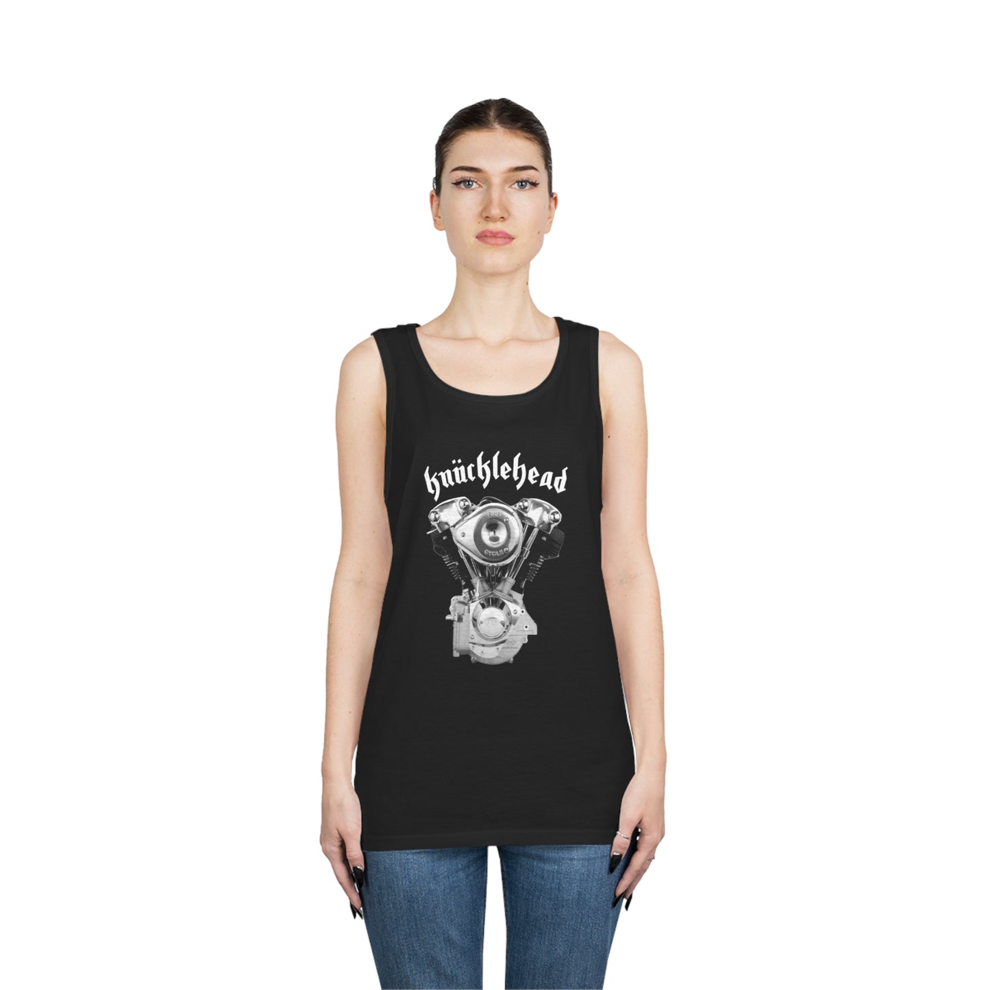 KNUCKLEHEAD 1 Unisex Heavy Cotton Tank Top