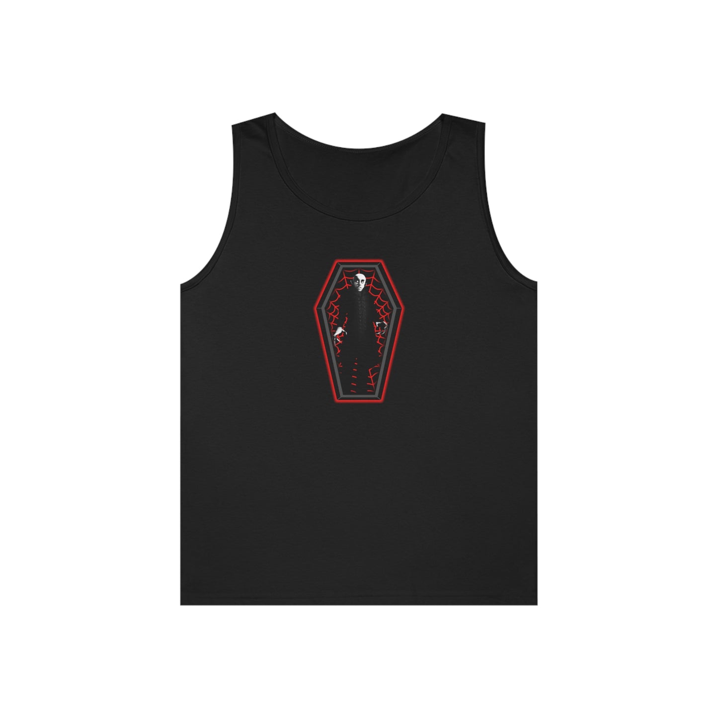 COFFIN MUGSHOT 4 (NOSFERATU) Unisex Heavy Cotton Tank Top