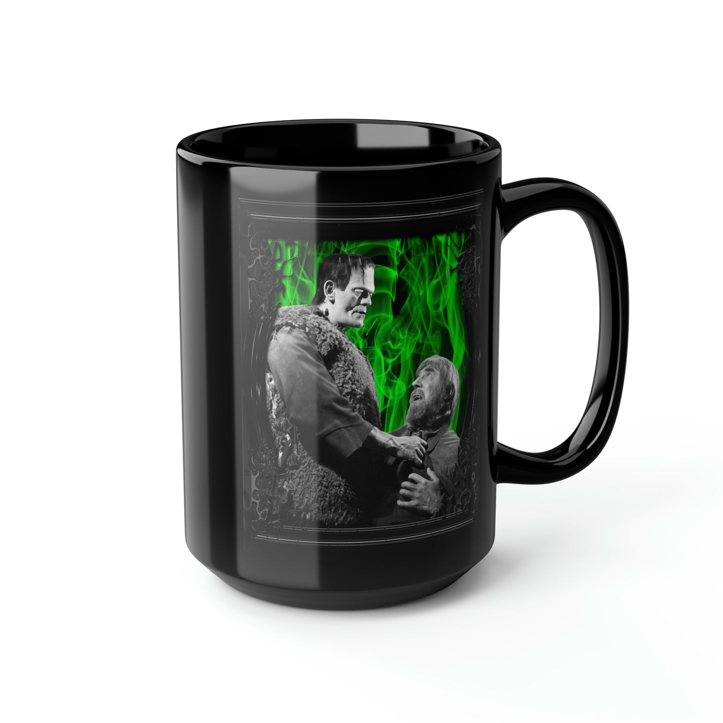 SON OF FRANKENSTEIN 1 (1939) Black Mug, 15oz