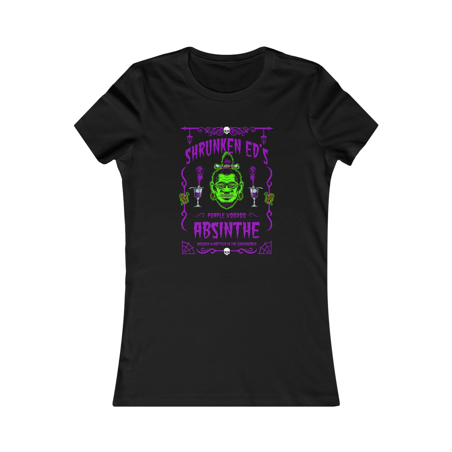 ABSINTHE MONSTERS (SHRUNKEN ED) Women's Favorite Tee