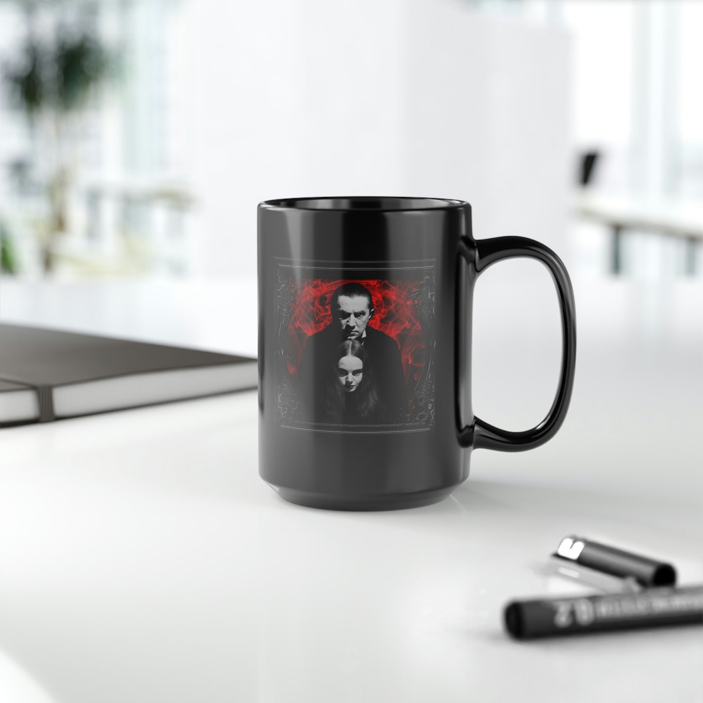 MARK OF THE VAMPIRE 2 (1935) Black Mug, 15oz