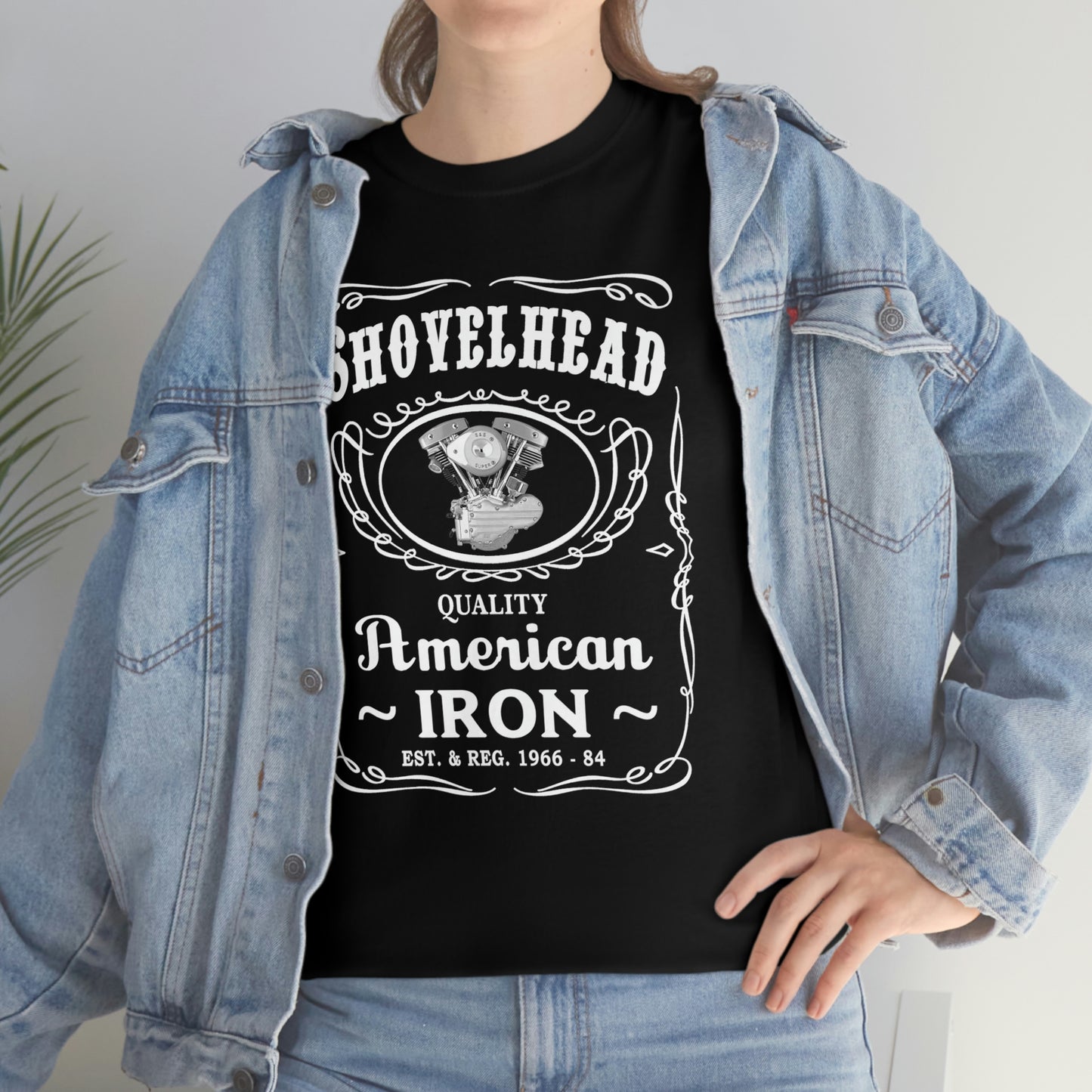 SHOVELHEAD 4 (JD GENERATOR) Unisex Heavy Cotton Tee
