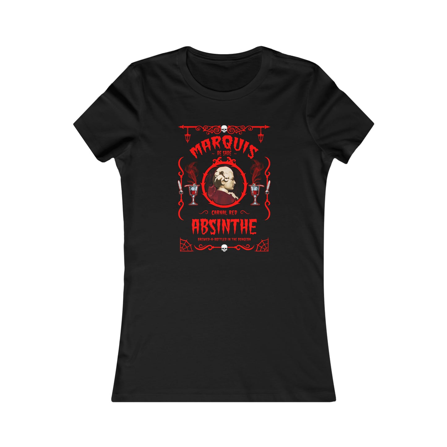 ABSINTHE MONSTERS (MARQUIS DE SADE) Women's Favorite Tee