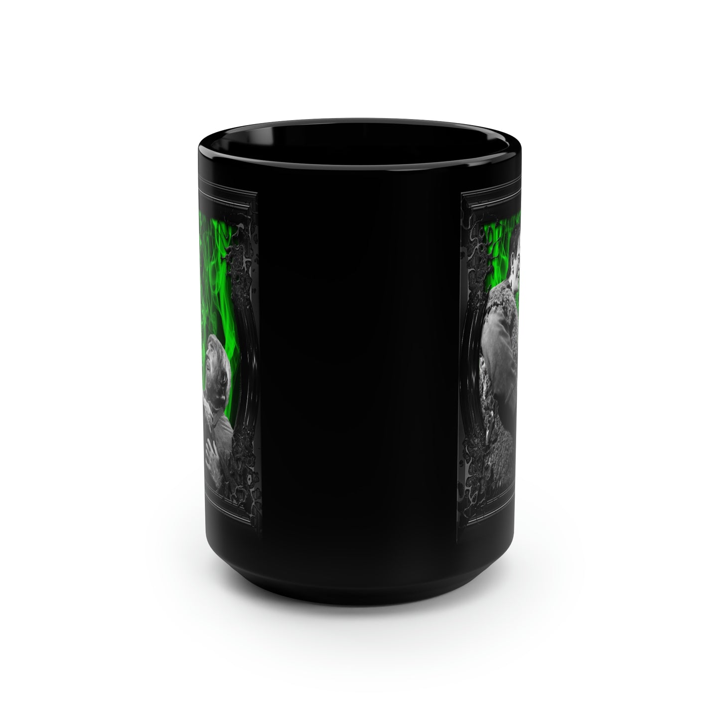 SON OF FRANKENSTEIN 1 (1939) Black Mug, 15oz