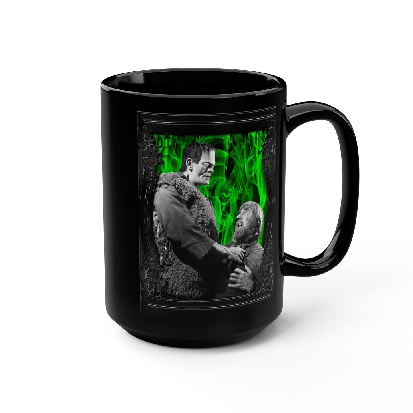 SON OF FRANKENSTEIN 1 (1939) Black Mug, 15oz