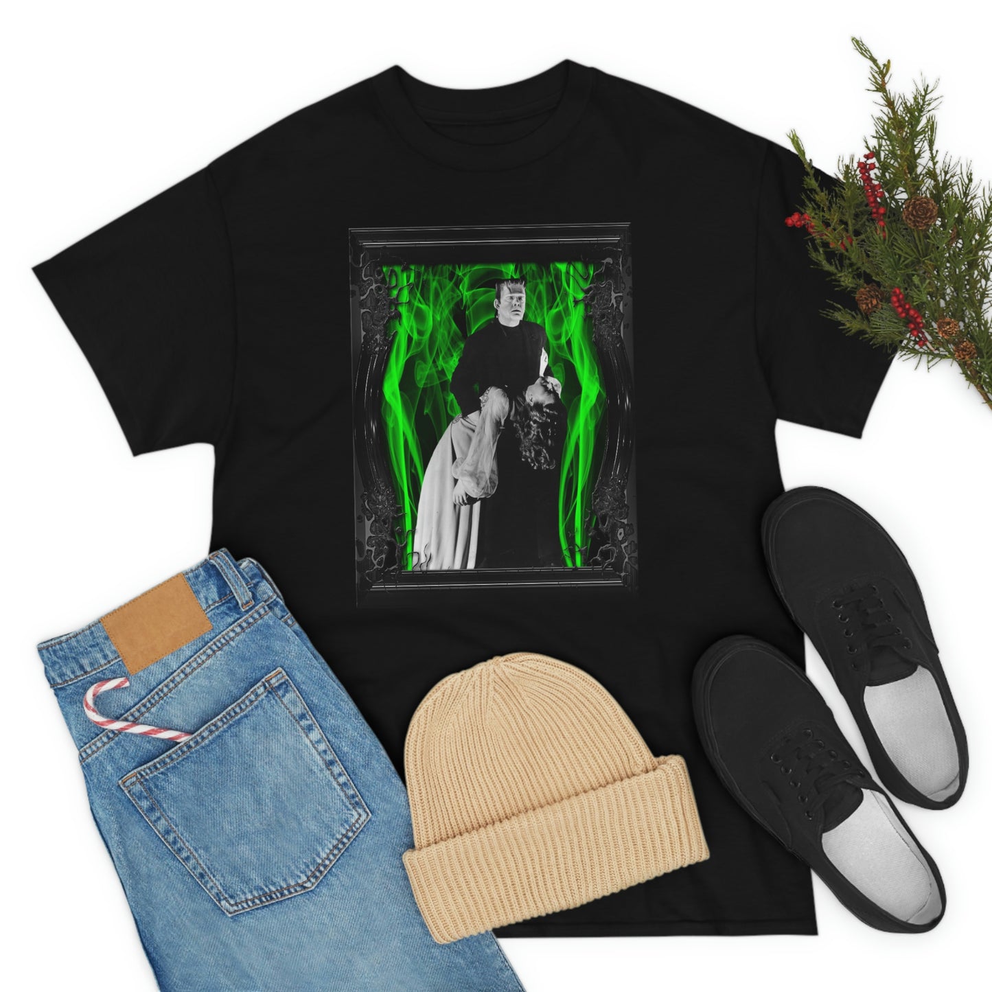 GHOST OF FRANKENSTEIN 1, THE (1942) Unisex Heavy Cotton Tee