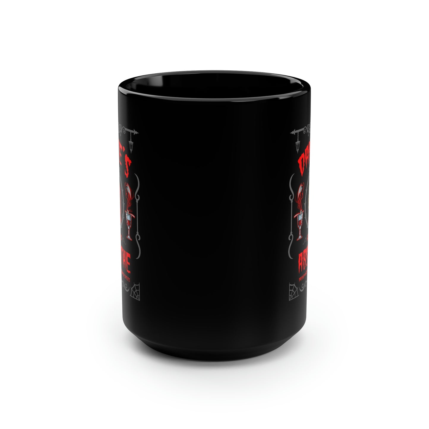 ABSINTHE MONSTERS (DANTE) Black Mug, 15oz