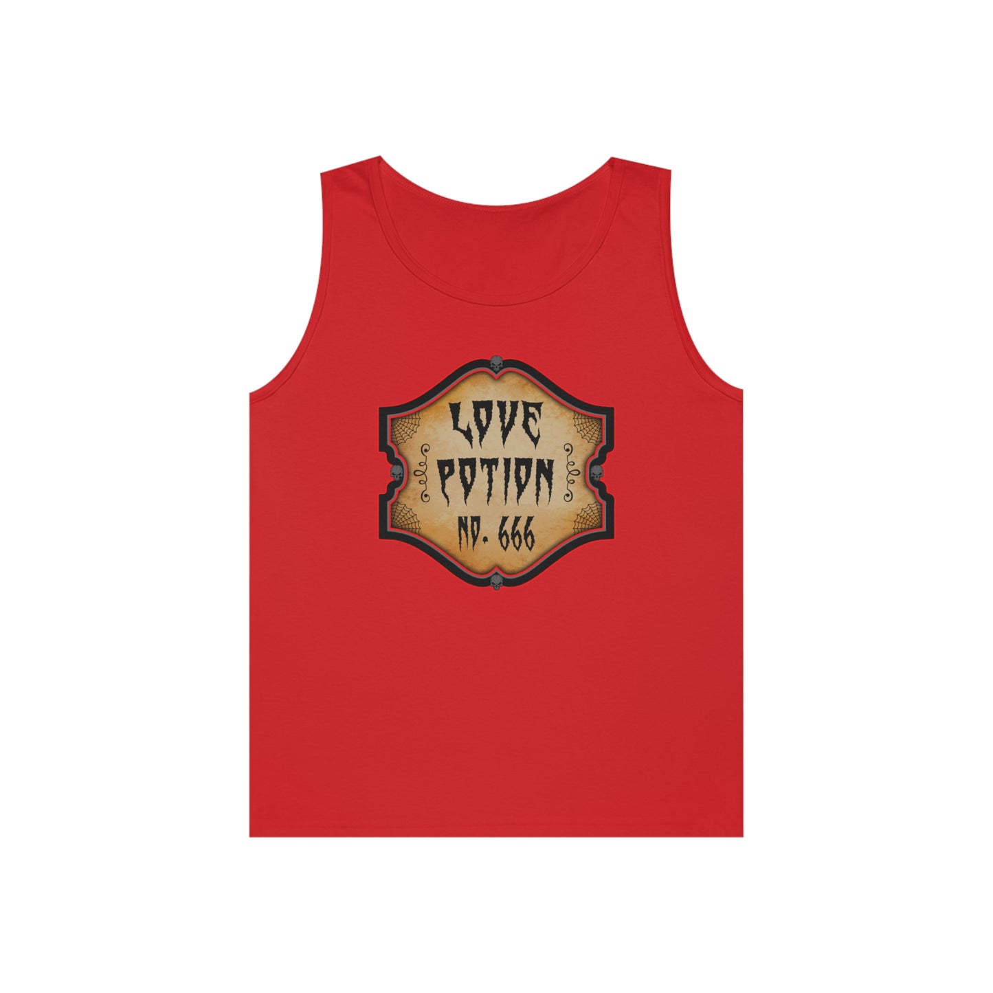 WITCHERY POTIONS 7 (LOVE POTION NO. 666) Unisex Heavy Cotton Tank Top