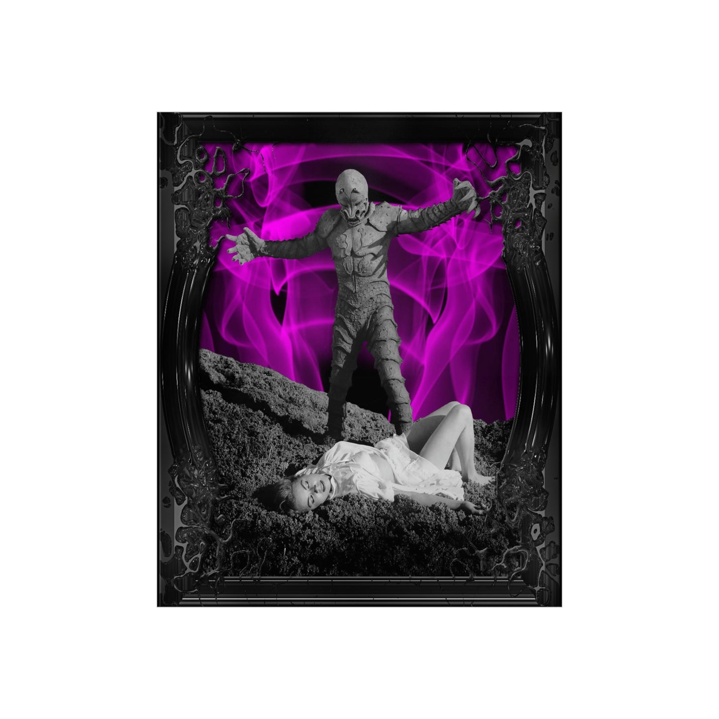 MONSTER FROM PIEDRAS BLANCAS 1, THE (1959) Premium Matte Vertical Posters