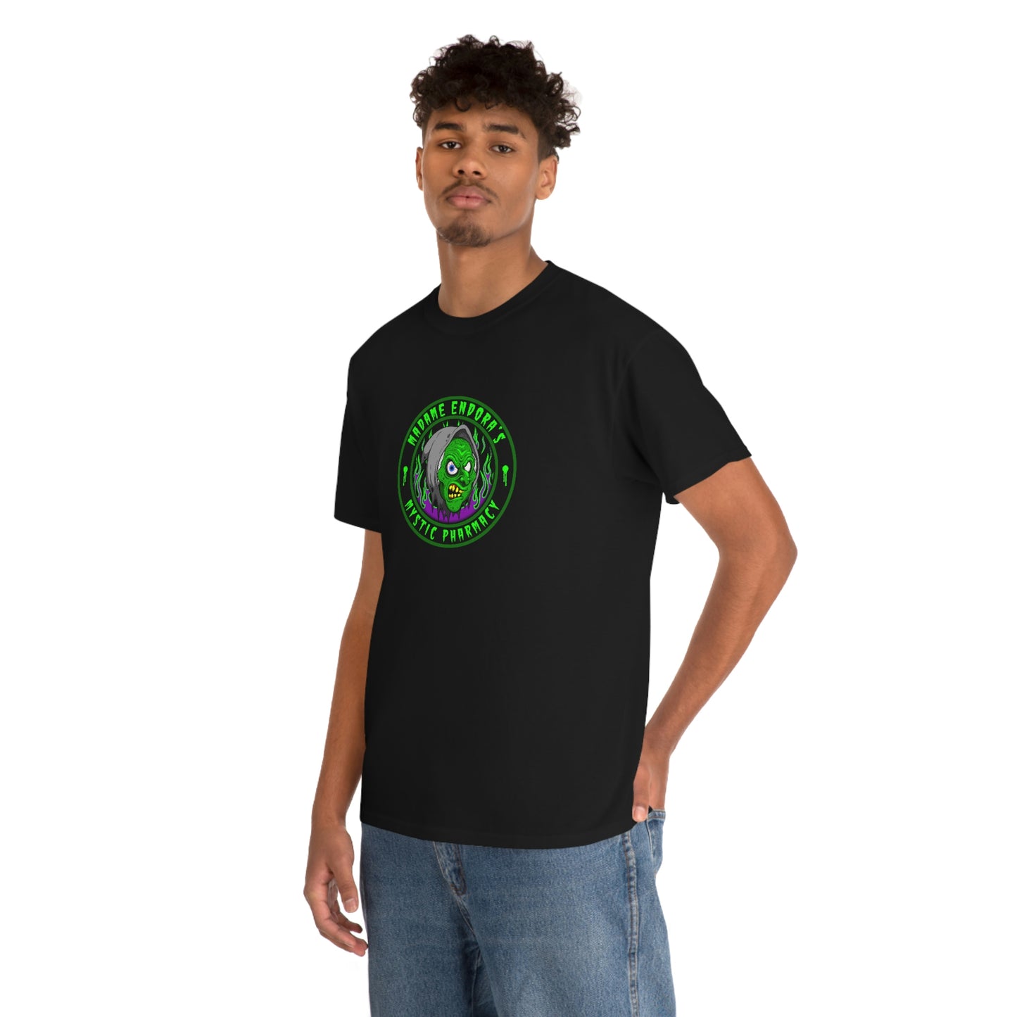 MADAME ENDORA'S - MYSTIC PHARMACY Unisex Heavy Cotton Tee