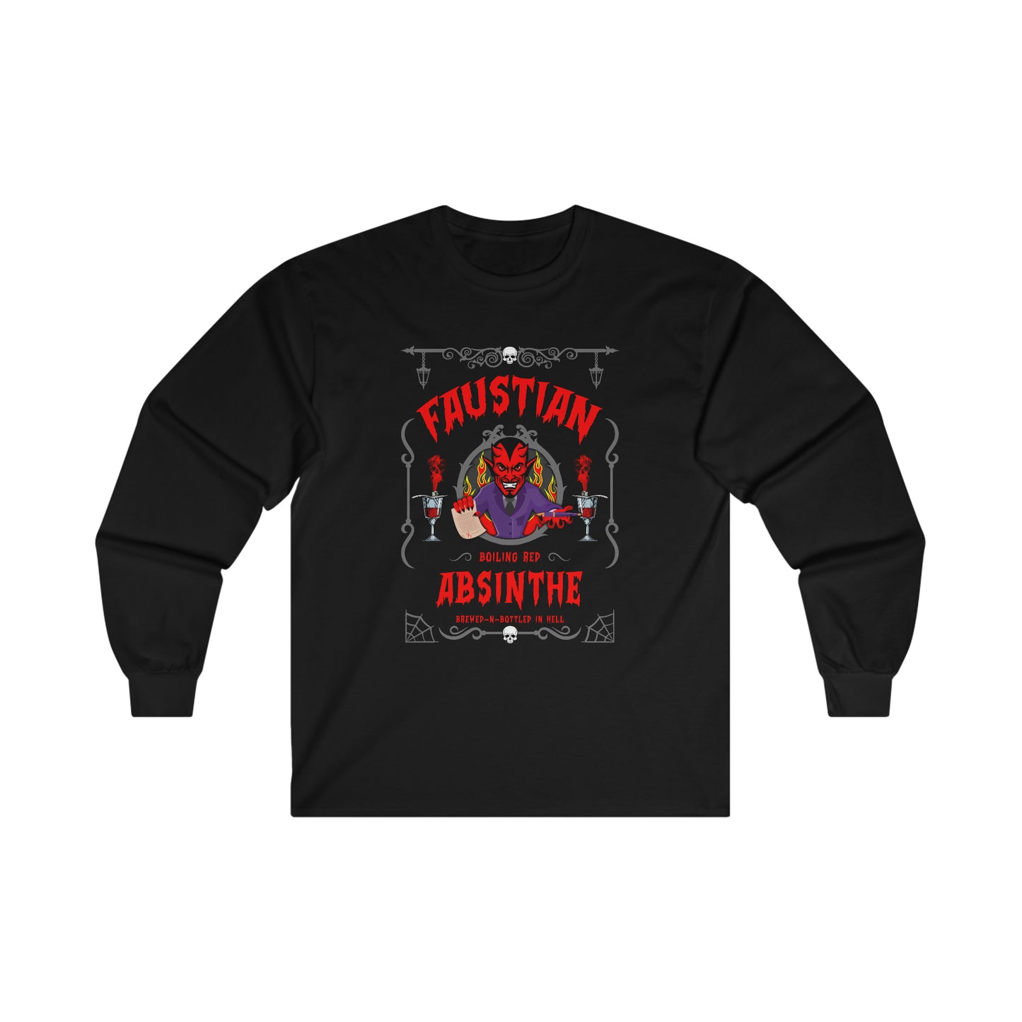 ABSINTHE MONSTERS (FAUST) Ultra Cotton Long Sleeve Tee