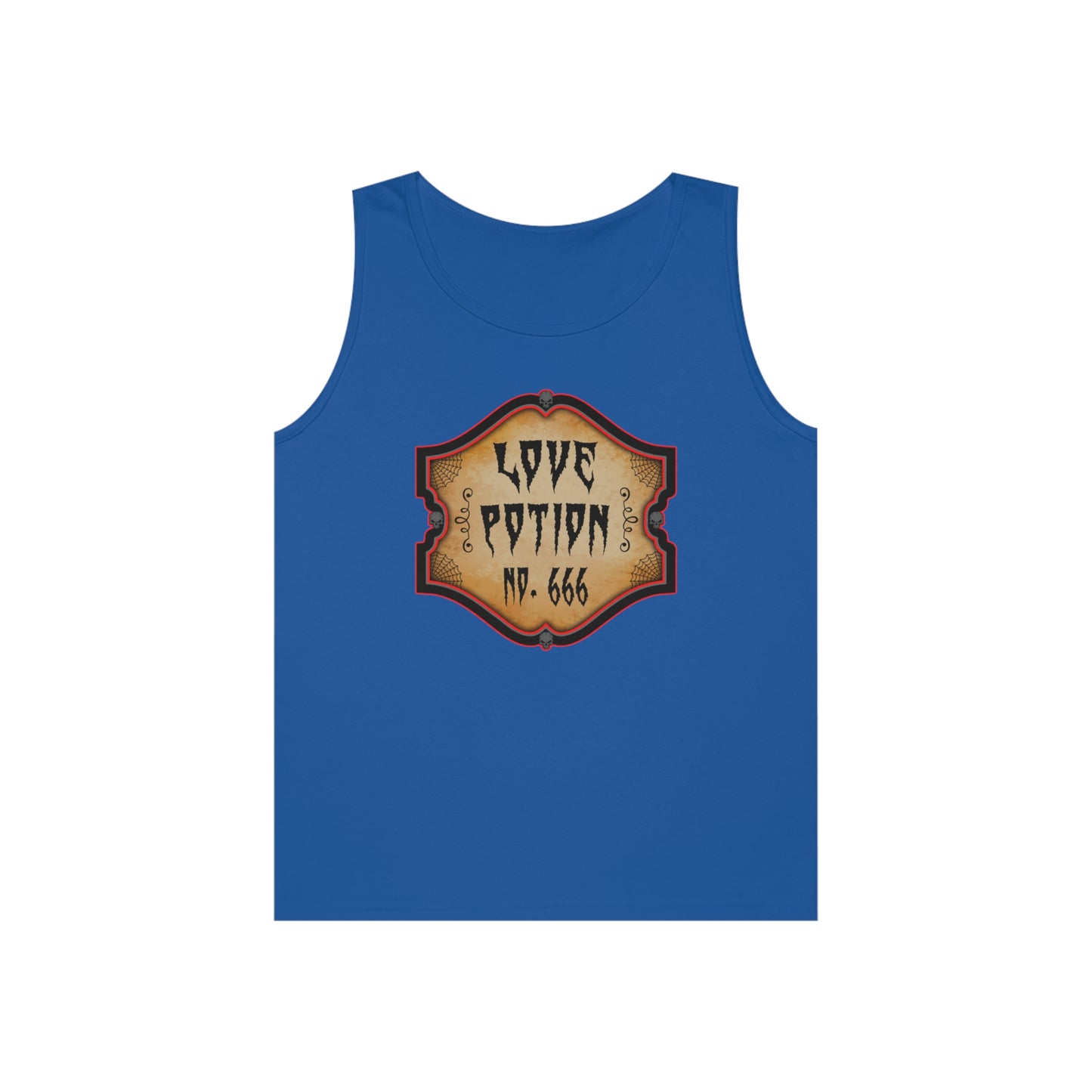 WITCHERY POTIONS 7 (LOVE POTION NO. 666) Unisex Heavy Cotton Tank Top