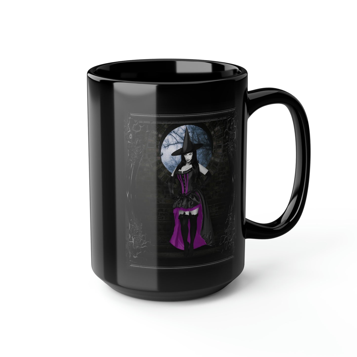 VAMPIRA 12 Black Mug, 15oz