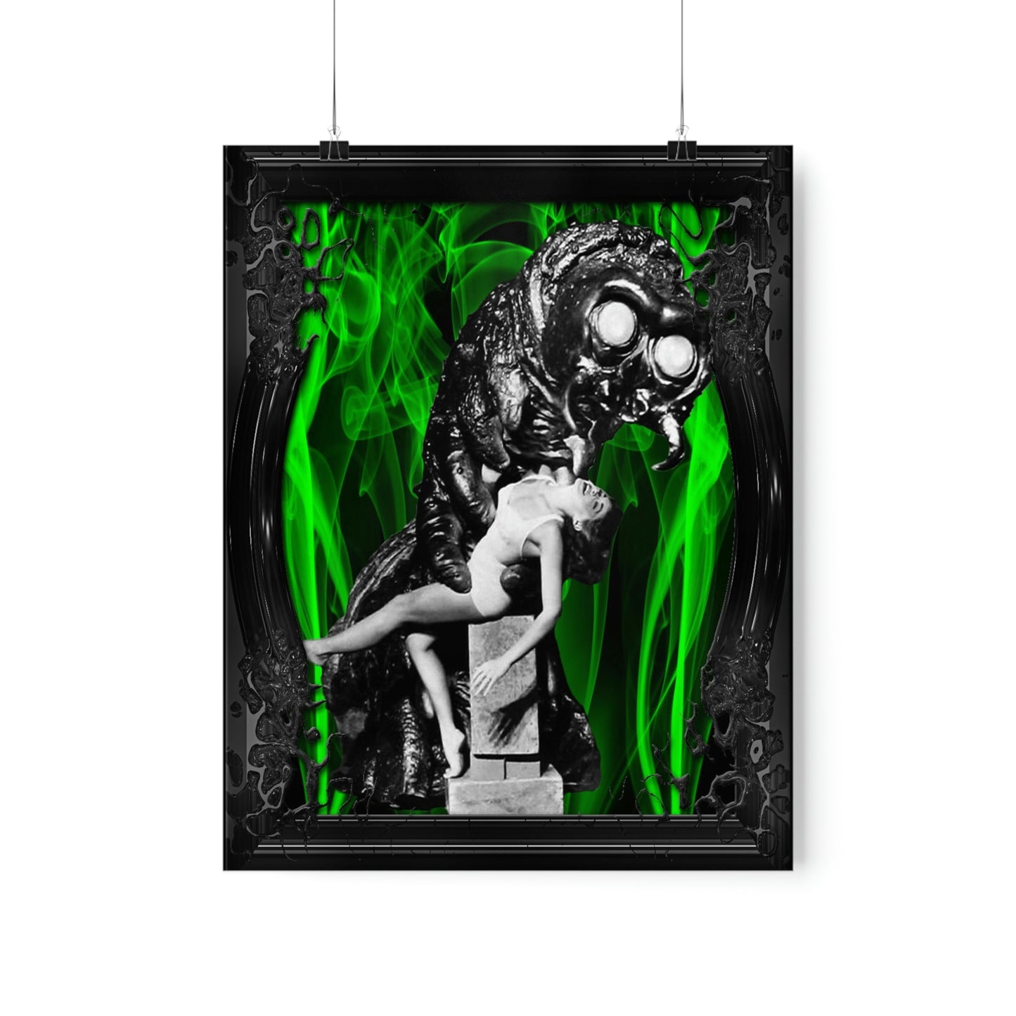 MONSTER THAT CHALLENGED THE WORLD 1, THE (1958) Premium Matte Vertical Posters