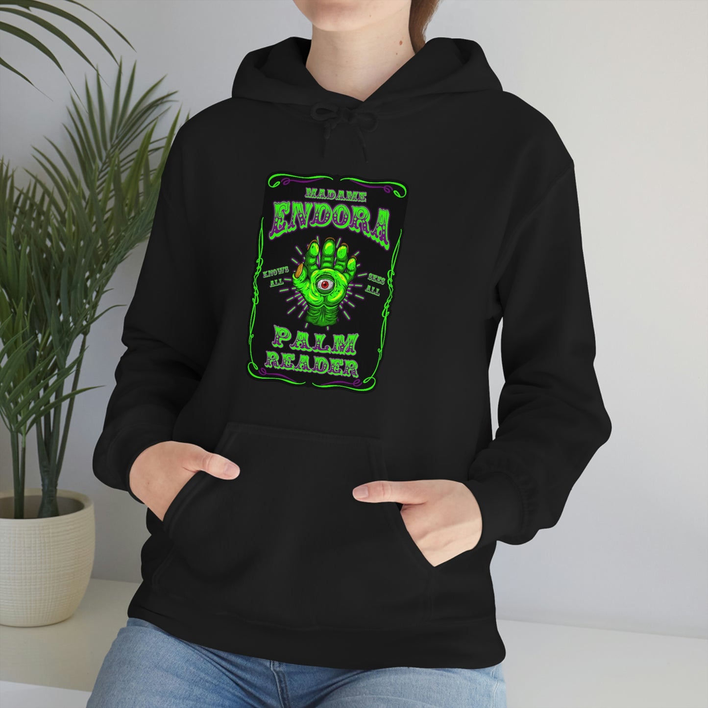 MADAME ENDORA - PALM READER Unisex Heavy Blend™ Hooded Sweatshirt