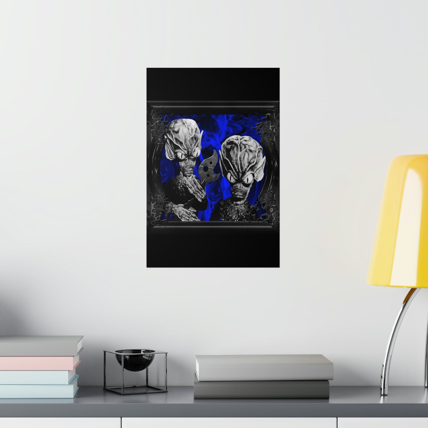 INVASION OF THE SAUCER MEN 1 (1958) Premium Matte Vertical Posters