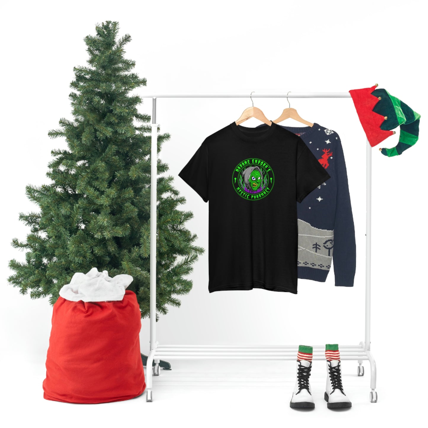 MADAME ENDORA'S - MYSTIC PHARMACY Unisex Heavy Cotton Tee