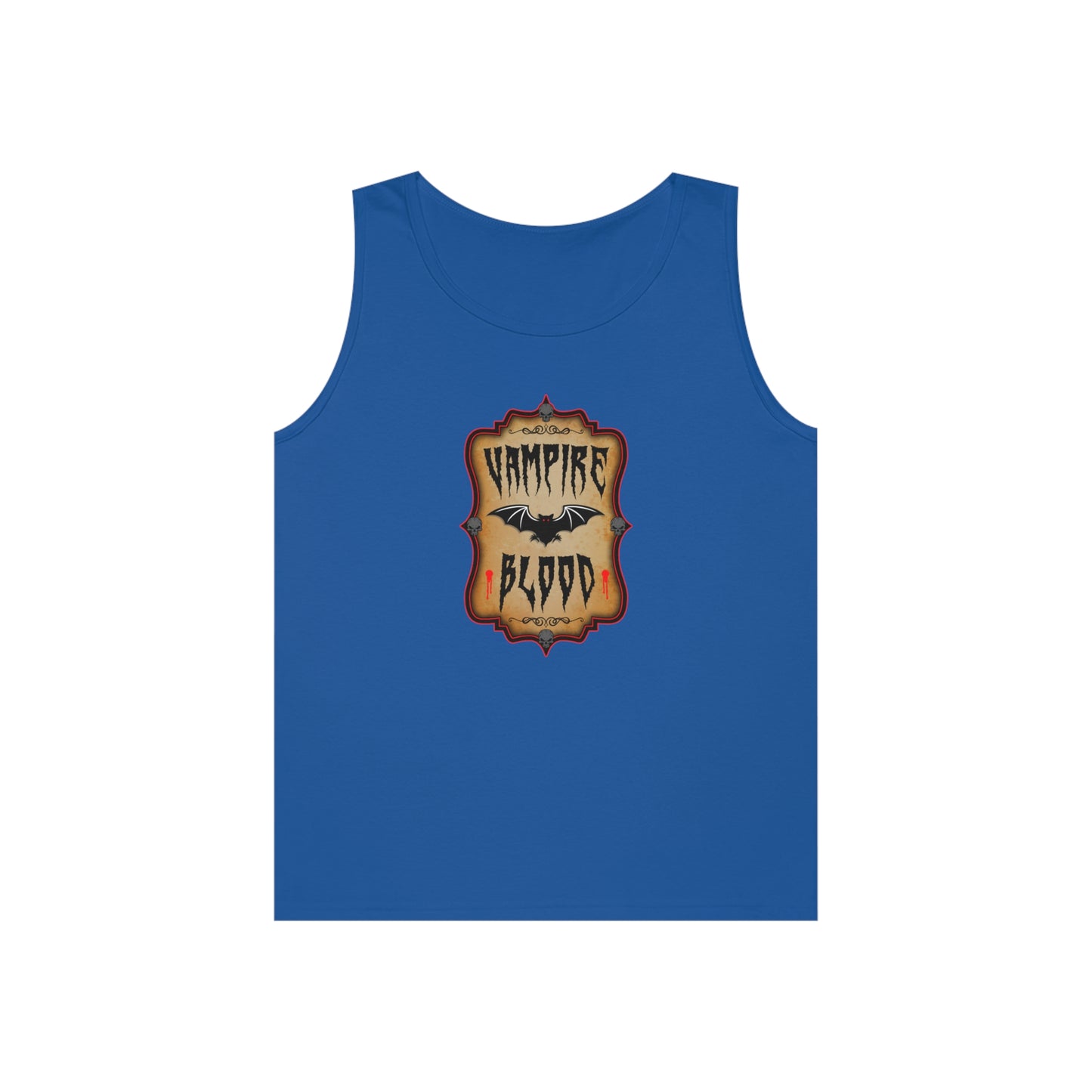 WITCHERY POTIONS 9 (VAMPIRE BLOOD) Unisex Heavy Cotton Tank Top