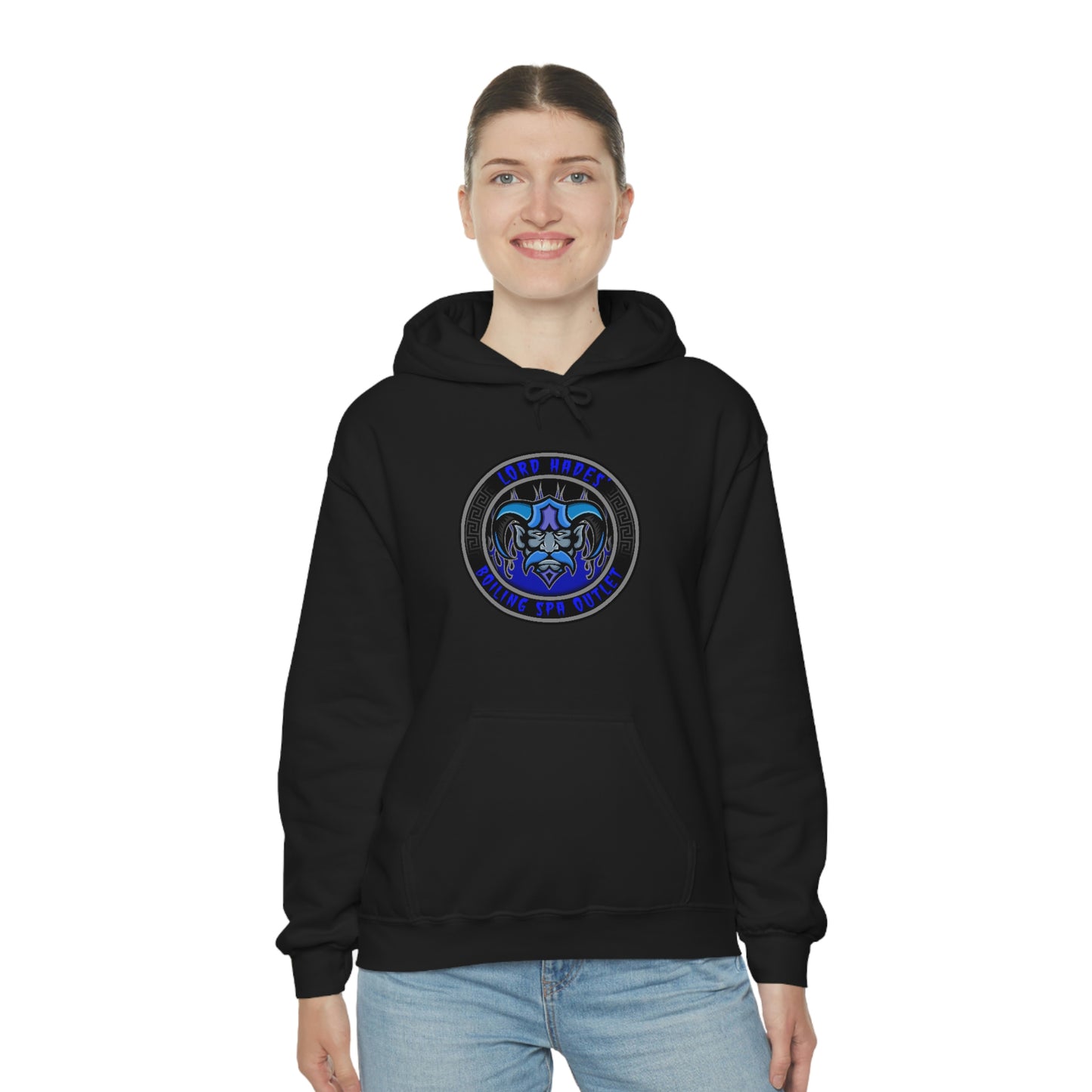 LORD HADES - BOILING SPA OUTLET Unisex Heavy Blend™ Hooded Sweatshirt