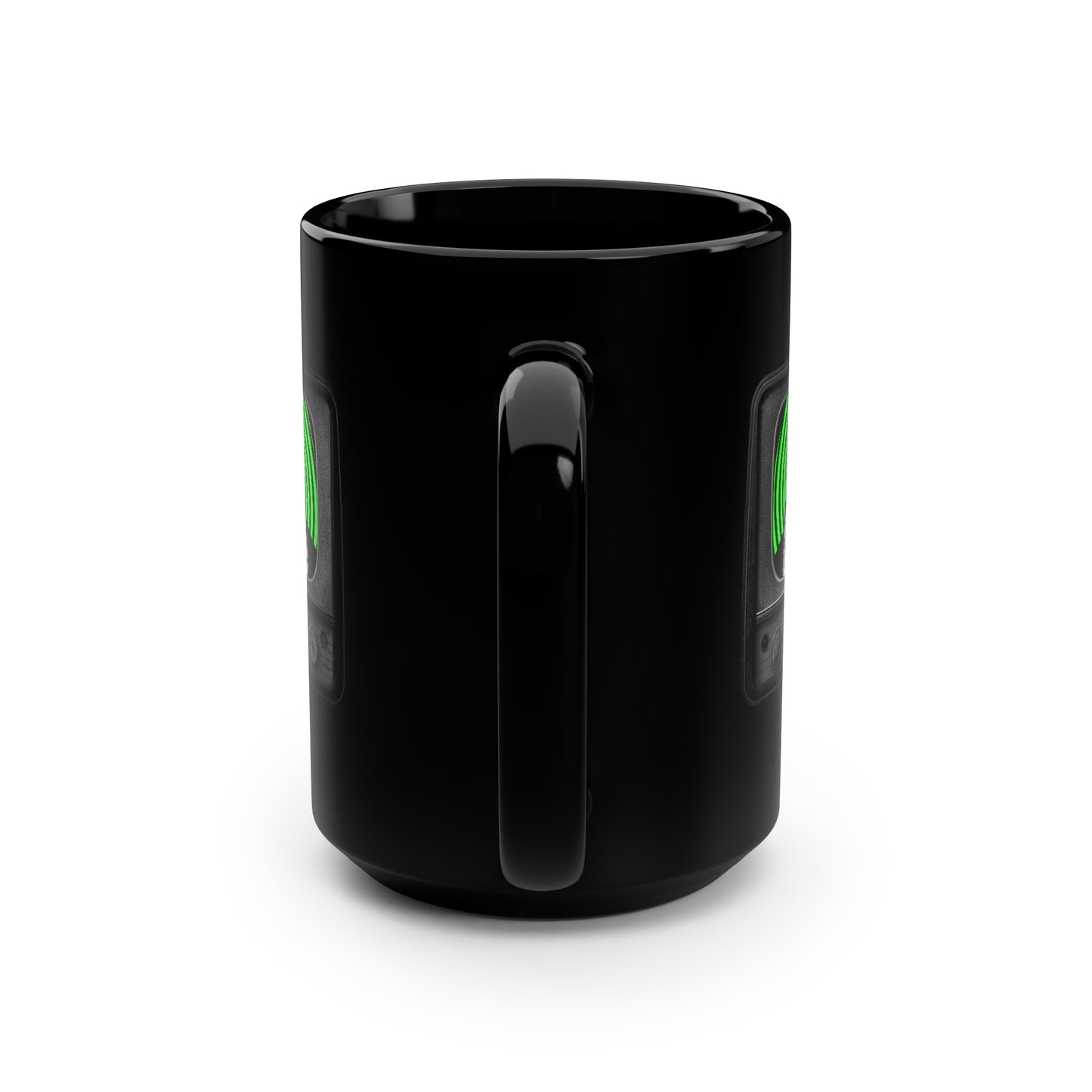 FRANKIE TV 2 Black Mug, 15oz