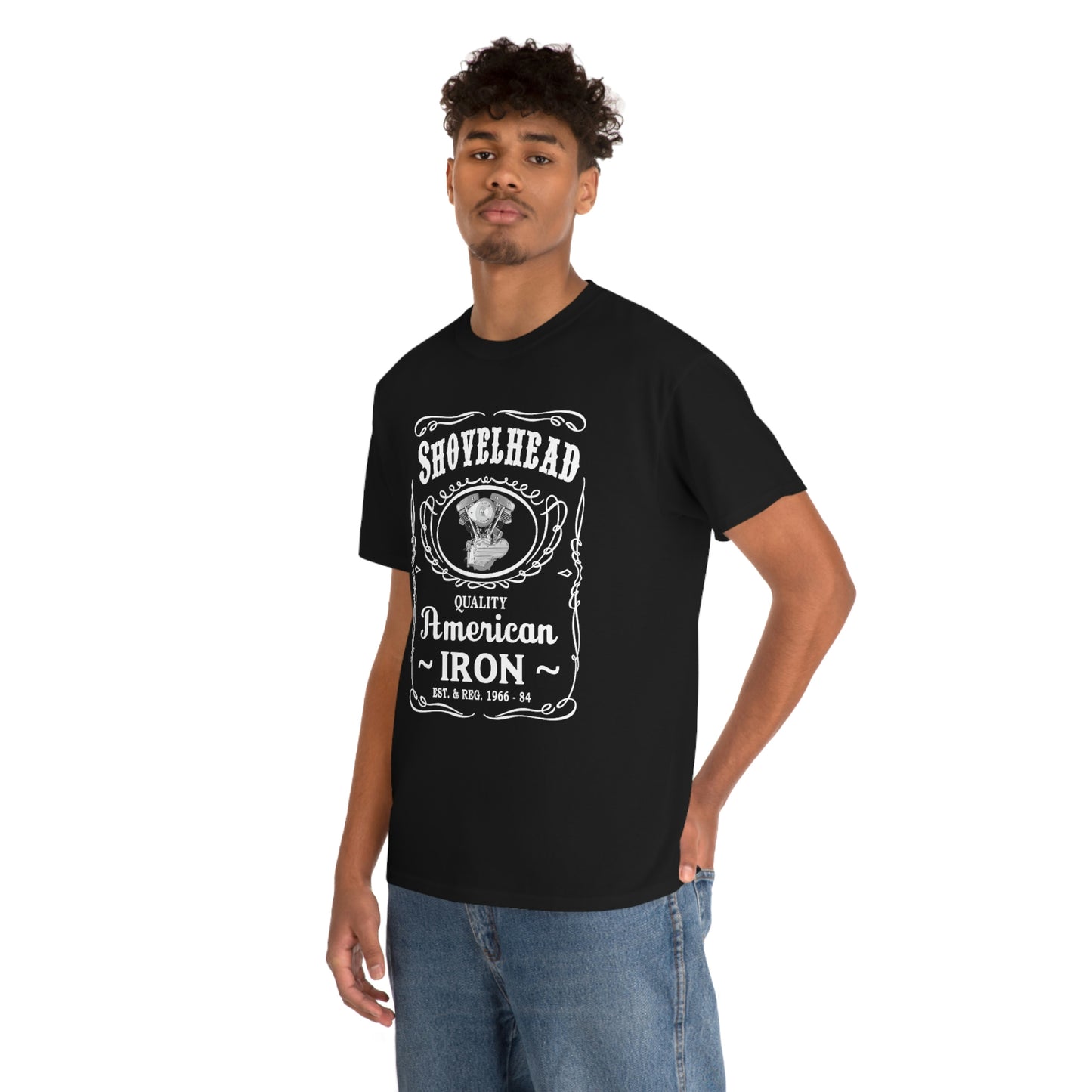 SHOVELHEAD 4 (JD GENERATOR) Unisex Heavy Cotton Tee