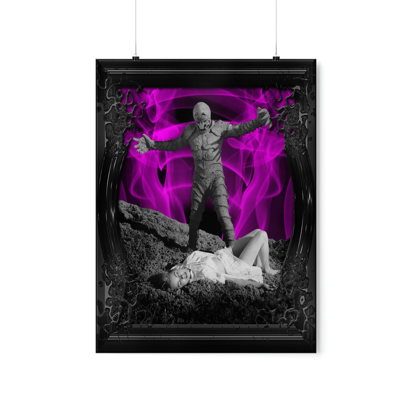MONSTER FROM PIEDRAS BLANCAS 1, THE (1959) Premium Matte Vertical Posters