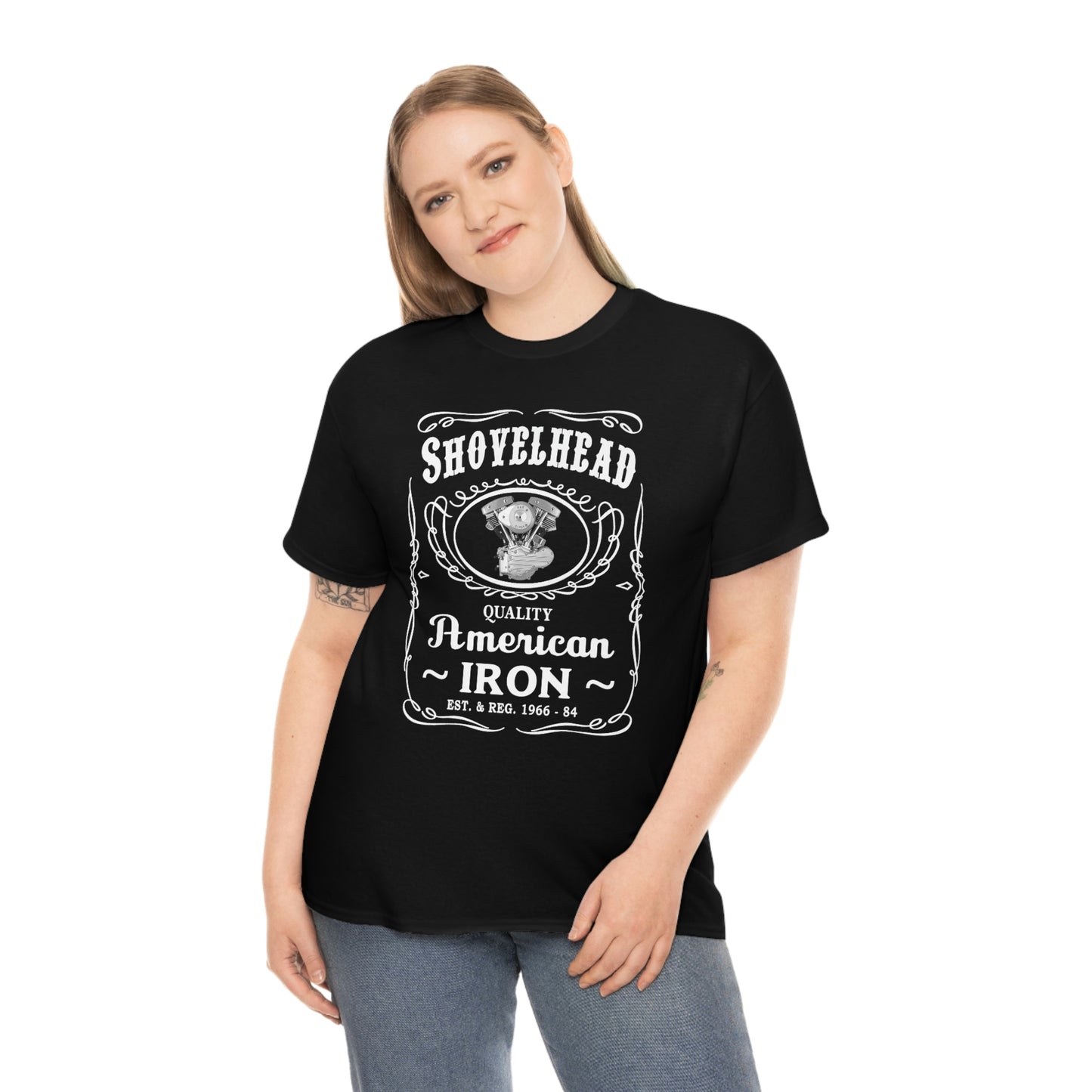 SHOVELHEAD 4 (JD GENERATOR) Unisex Heavy Cotton Tee