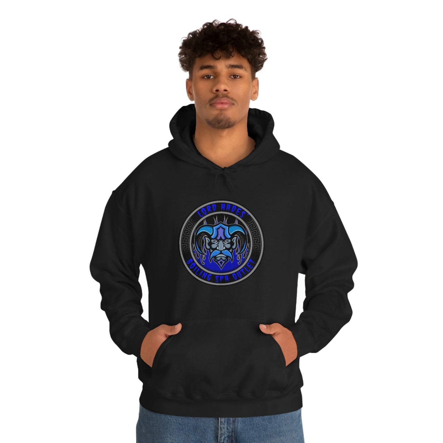 LORD HADES - BOILING SPA OUTLET Unisex Heavy Blend™ Hooded Sweatshirt