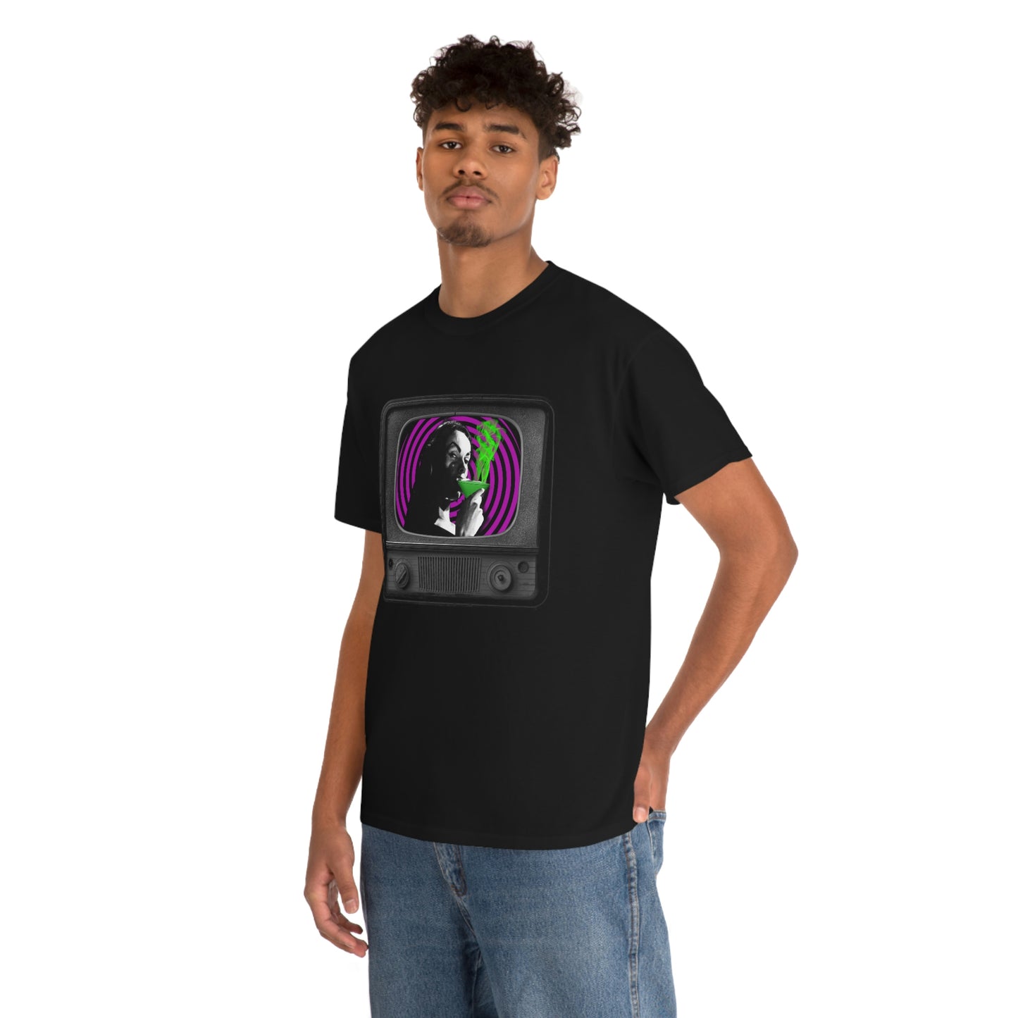 VAMPIRA TV 1 Unisex Heavy Cotton Tee
