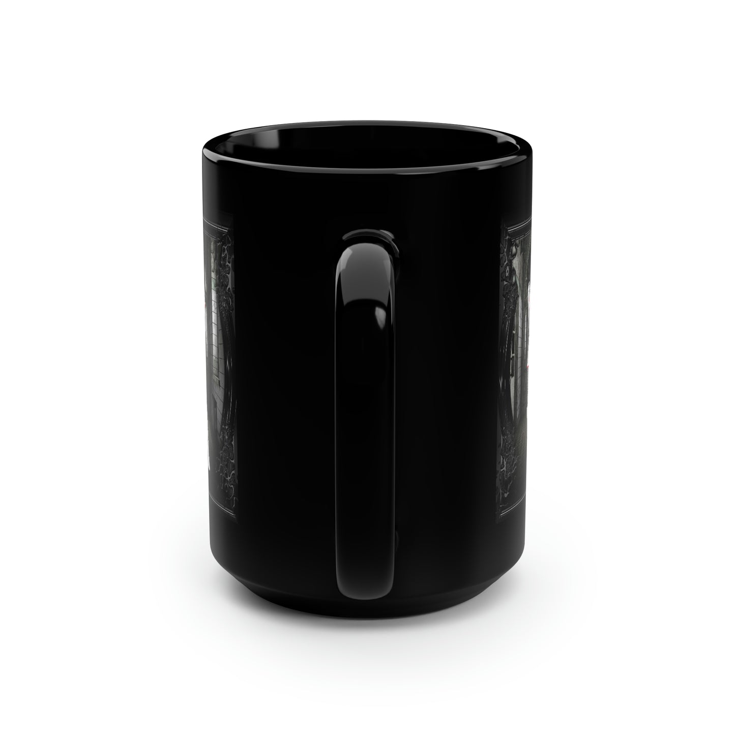 VAMPIRA 15 Black Mug, 15oz