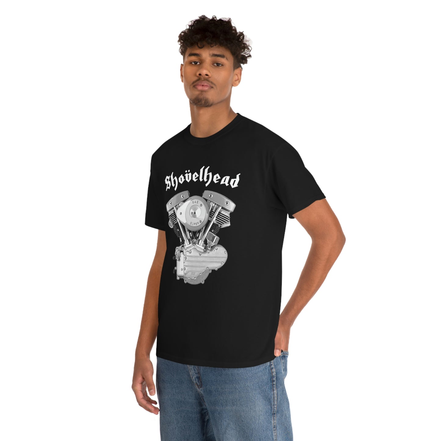 SHOVELHEAD 2 (GENERATOR) Unisex Heavy Cotton Tee