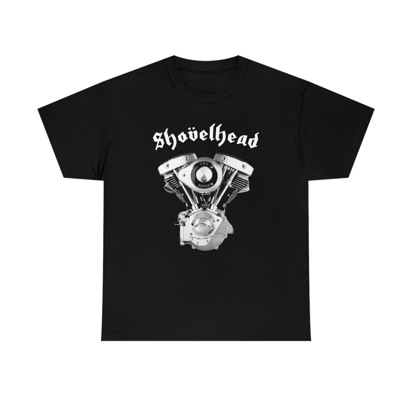 SHOVELHEAD 1 (CONE) Unisex Heavy Cotton Tee