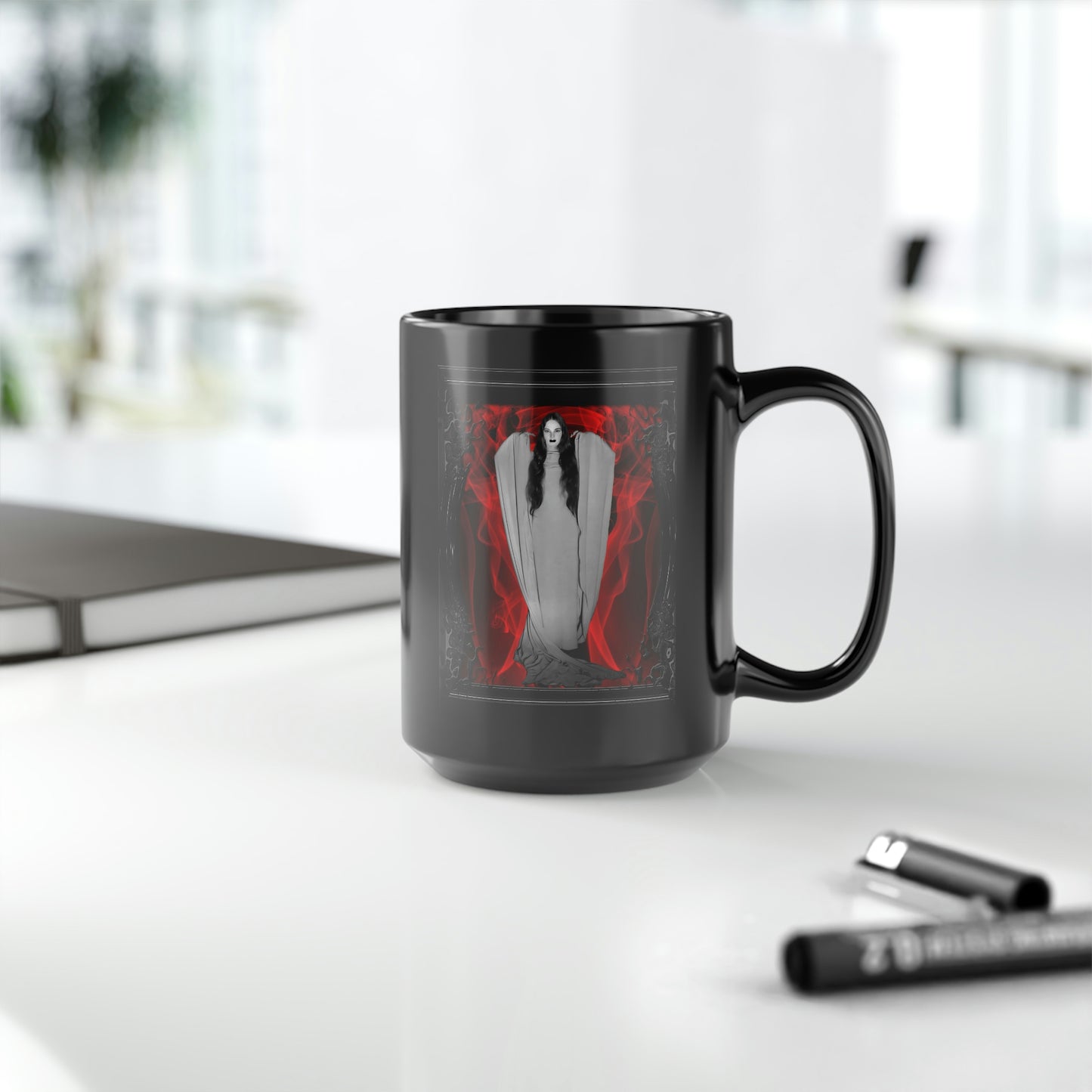 MARK OF THE VAMPIRE 1 (1935) Black Mug, 15oz