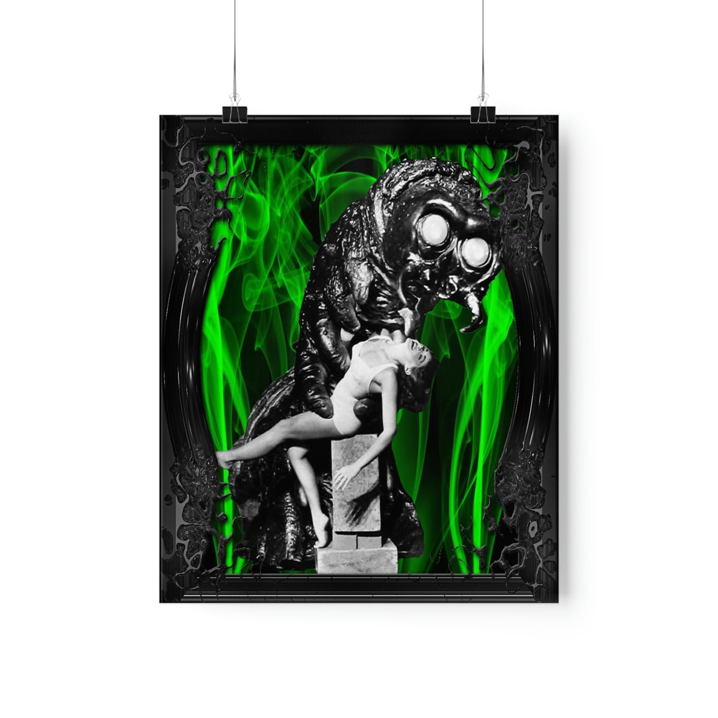 MONSTER THAT CHALLENGED THE WORLD 1, THE (1958) Premium Matte Vertical Posters