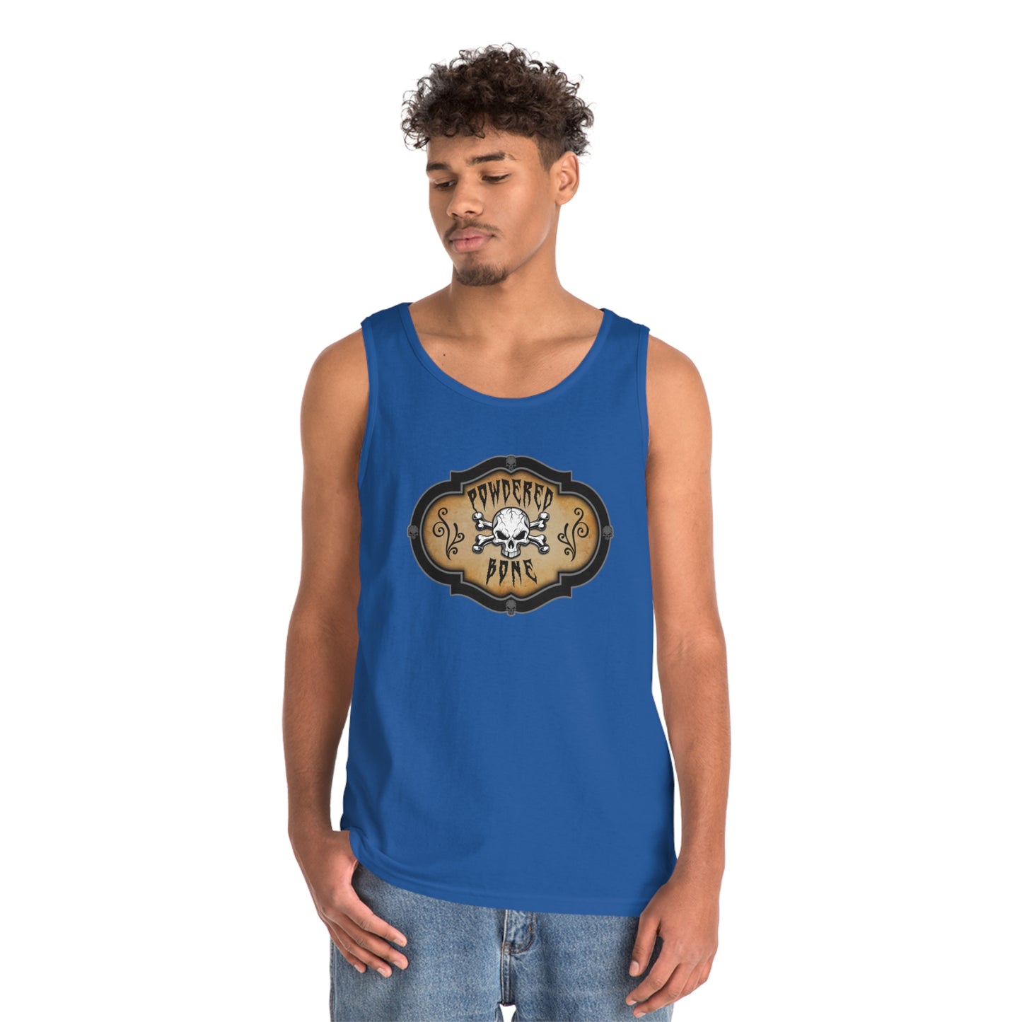 WITCHERY POTIONS 3 (POWDERED BONE) Unisex Heavy Cotton Tank Top