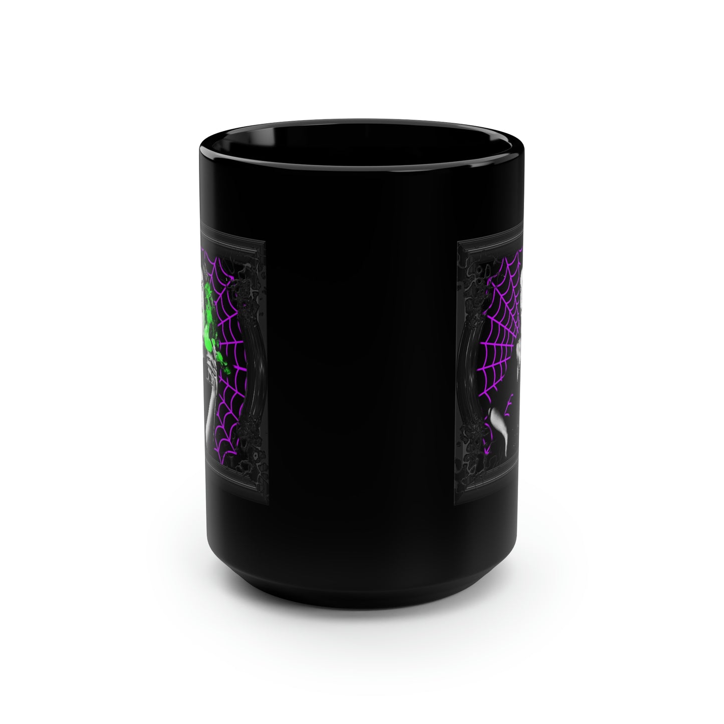 VAMPIRA 16 Black Mug, 15oz