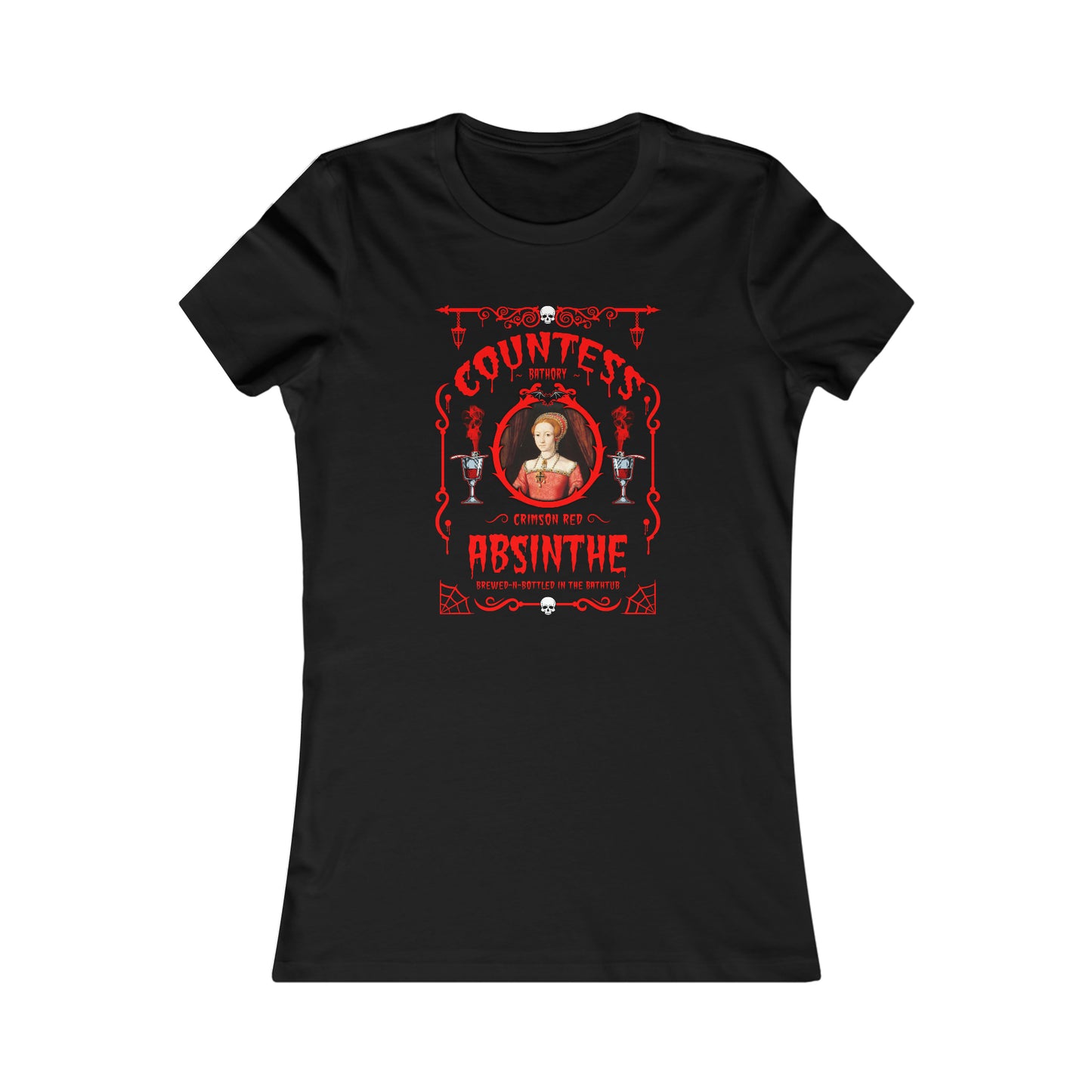 ABSINTHE MONSTERS (COUNTESS BATHORY) Women's Favorite Tee