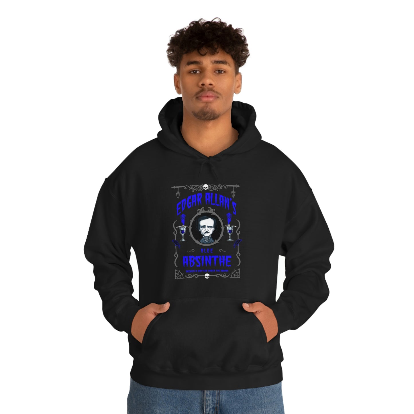 ABSINTHE MONSTERS (POE) Unisex Heavy Blend™ Hooded Sweatshirt