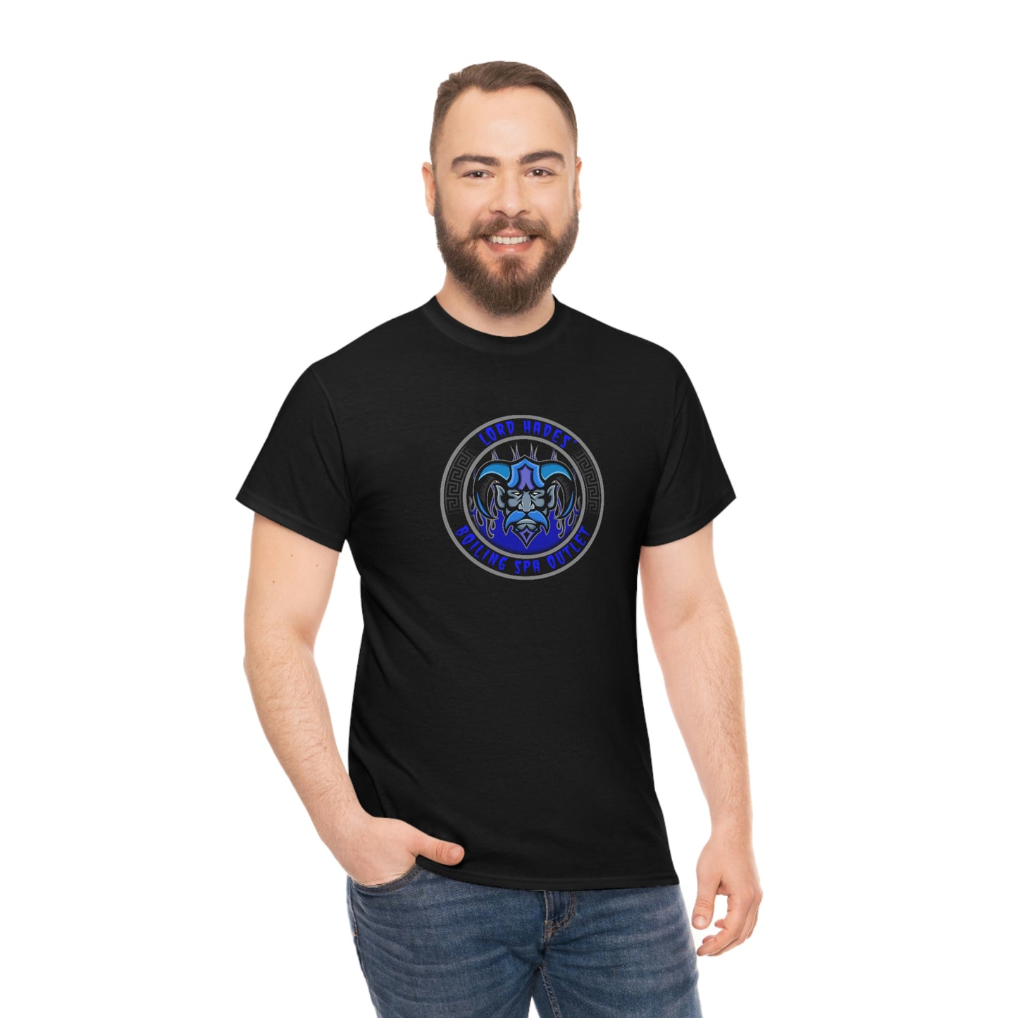 LORD HADES - BOILING SPA OUTLET Unisex Heavy Cotton Tee