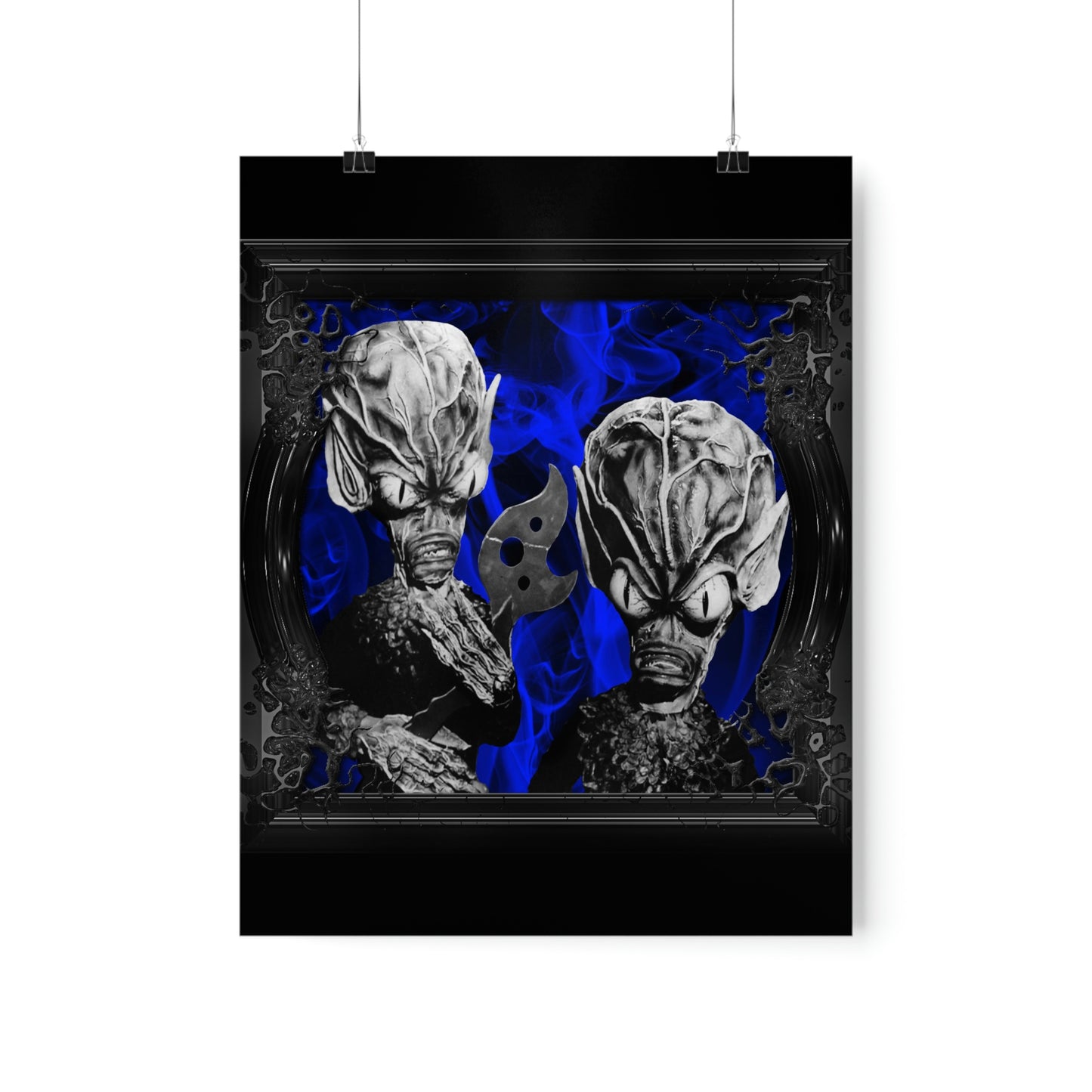 INVASION OF THE SAUCER MEN 1 (1958) Premium Matte Vertical Posters