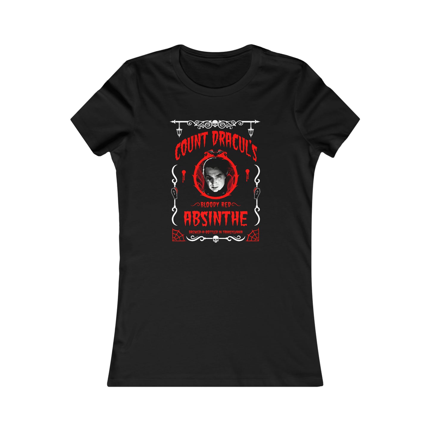ABSINTHE MONSTERS 1 (COUNT DRACUL) Women's Favorite Tee