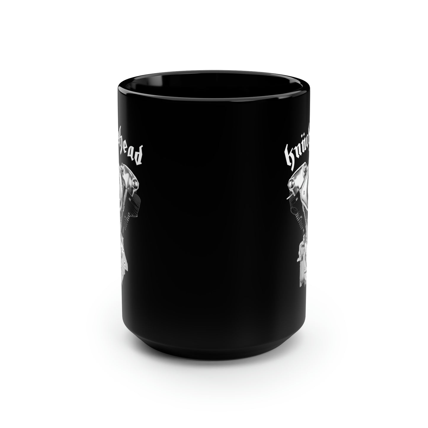 KNUCKLEHEAD 1 Black Mug, 15oz