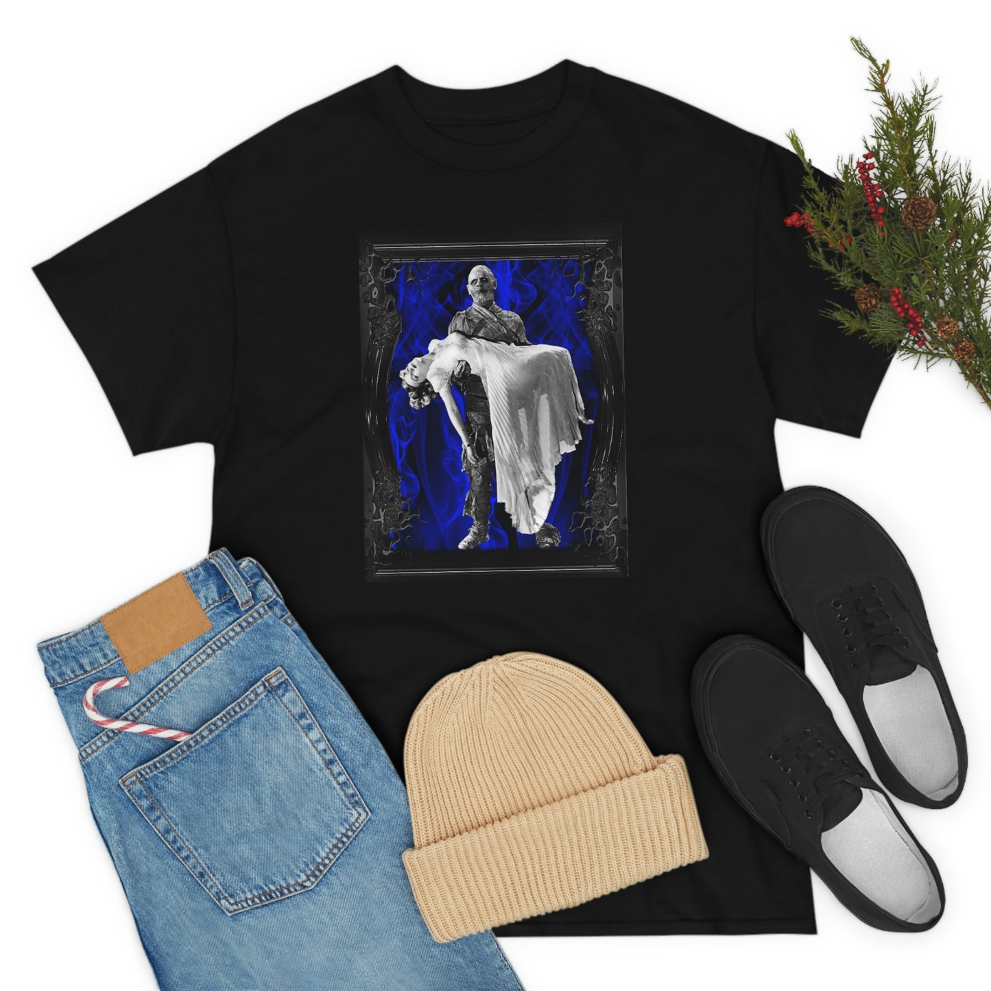MUMMYS TOMB 1, THE (1942) Unisex Heavy Cotton Tee
