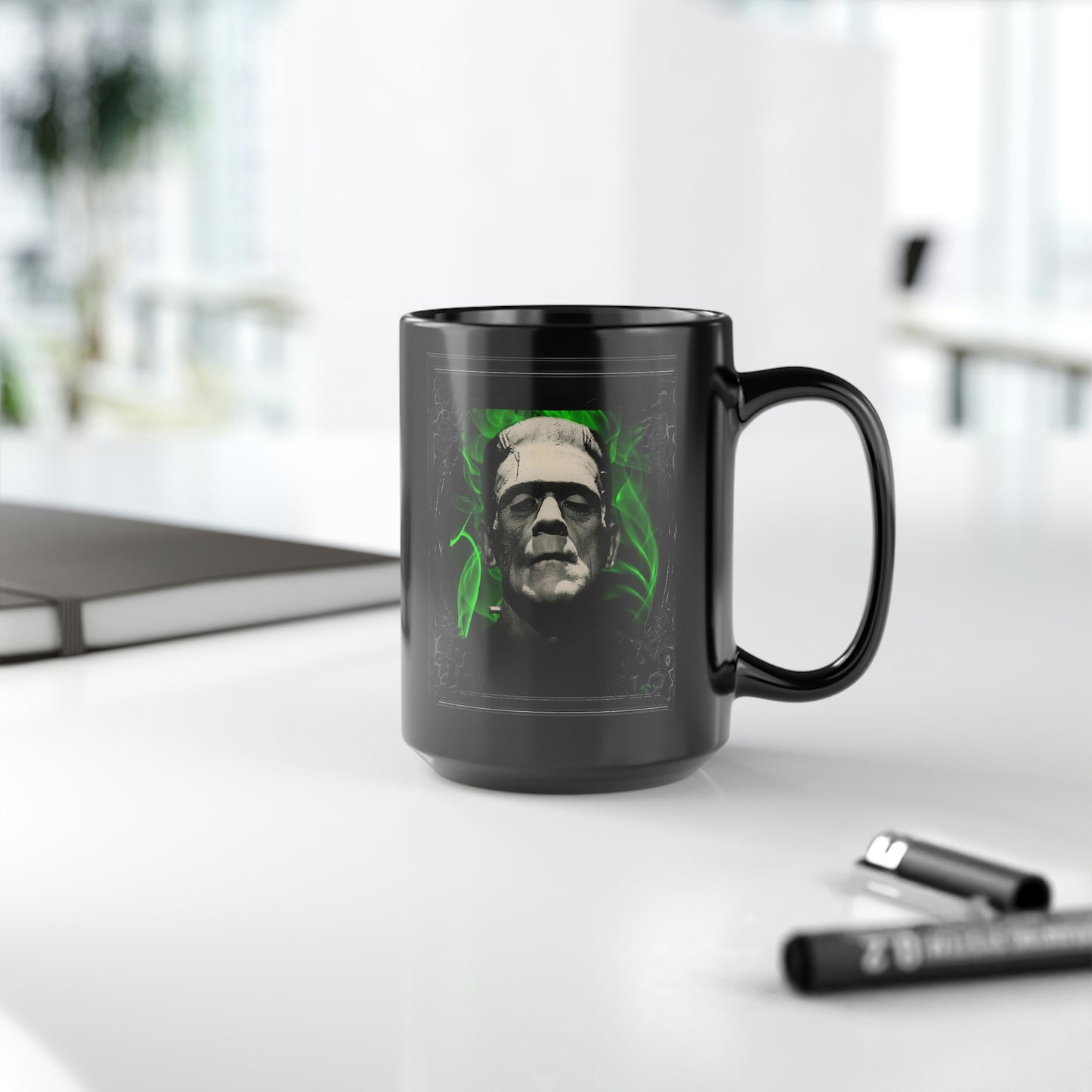 FRANKIE 2 (1931) Black Mug, 15oz