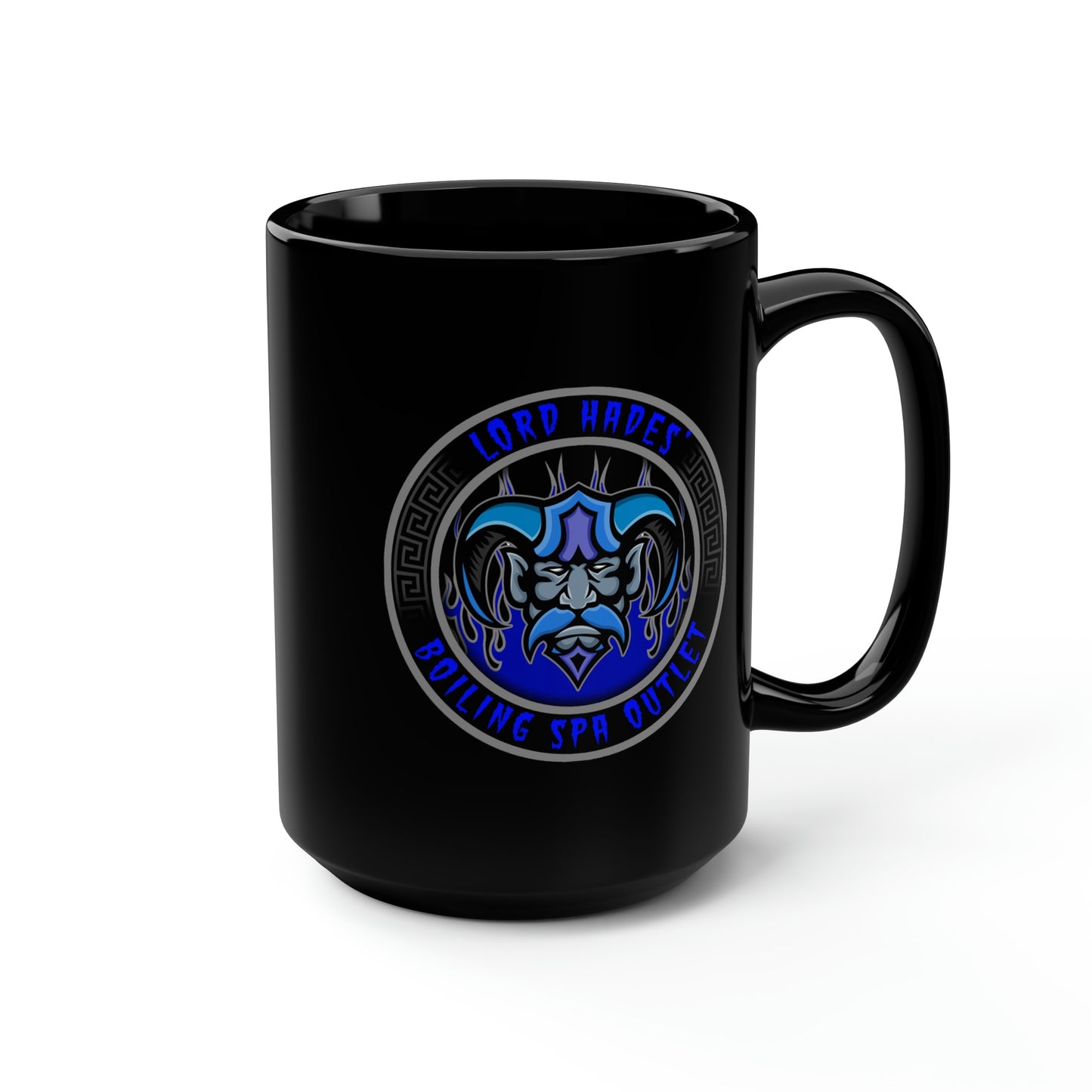 LORD HADES - BOILING SPA OUTLET Black Mug, 15oz