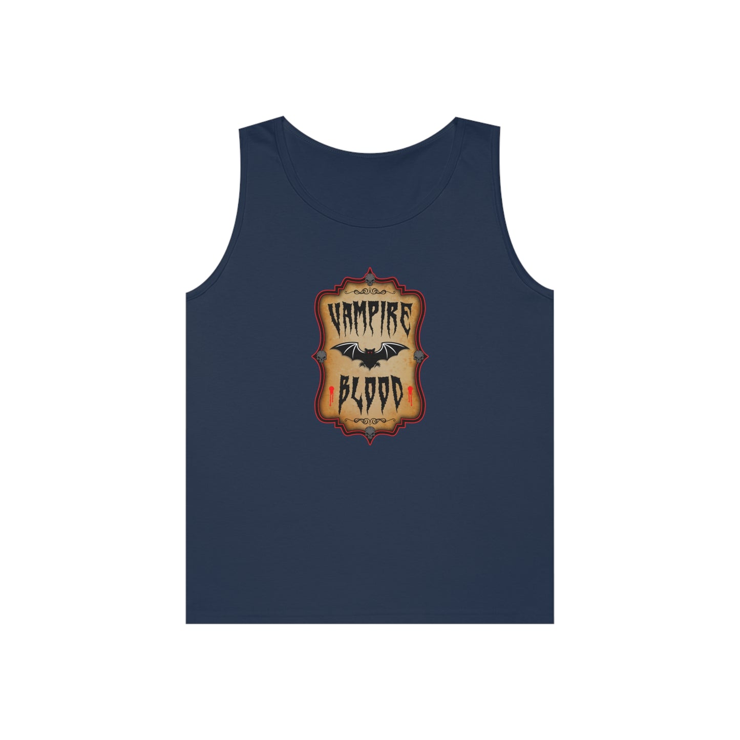 WITCHERY POTIONS 9 (VAMPIRE BLOOD) Unisex Heavy Cotton Tank Top