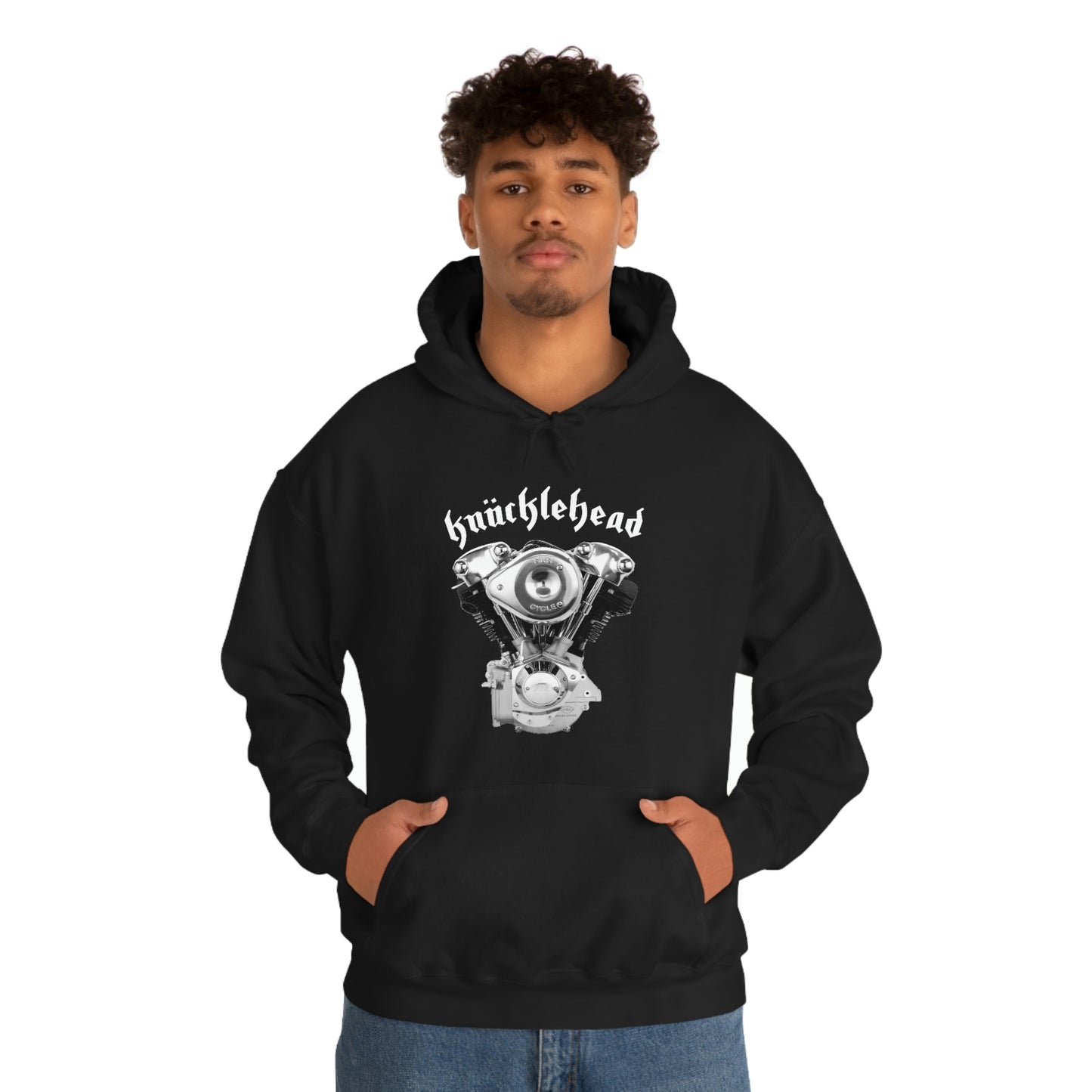 KNUCKLEHEAD 1 Unisex Heavy Blend™ Hooded Sweatshirt