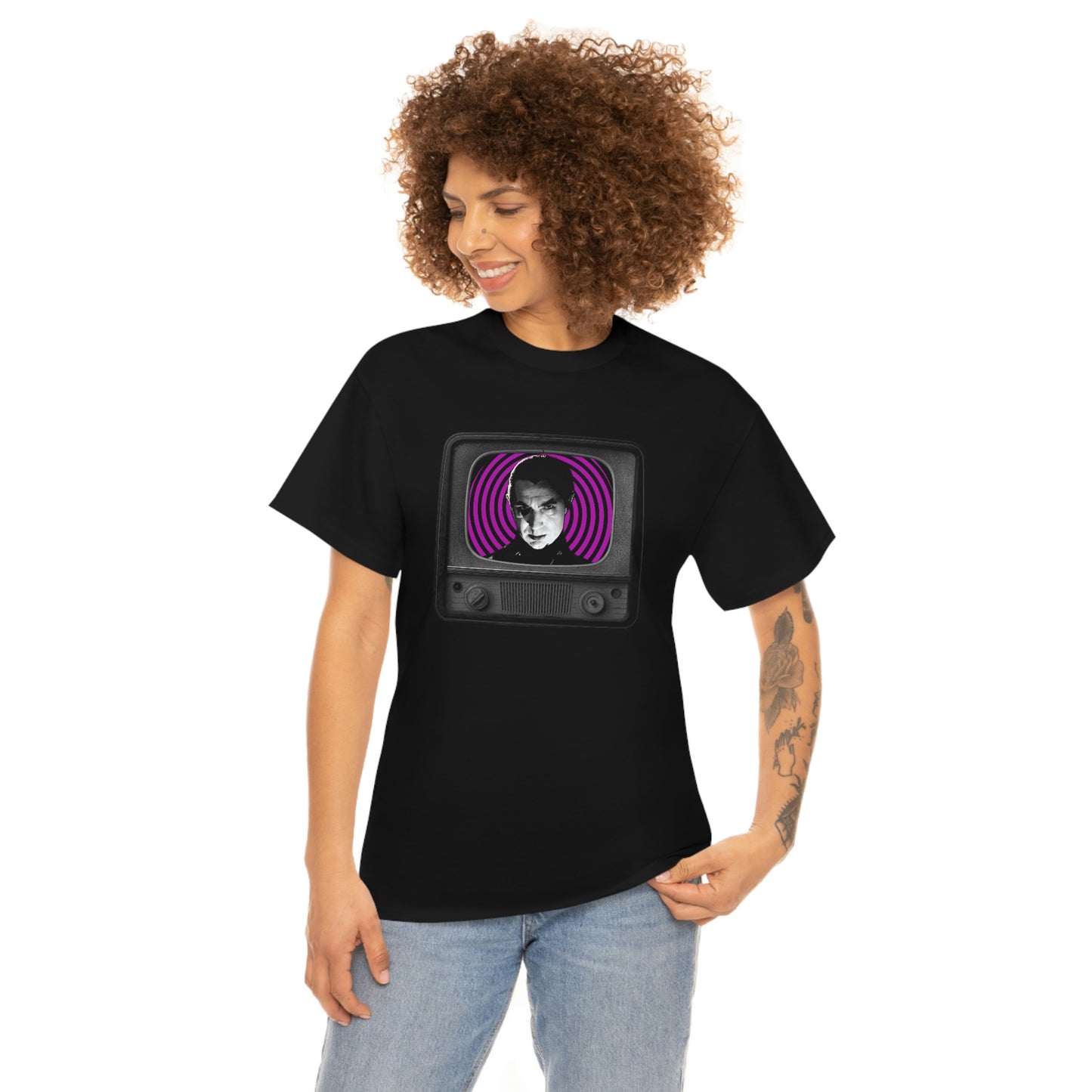 DRAC TV 1 Unisex Heavy Cotton Tee